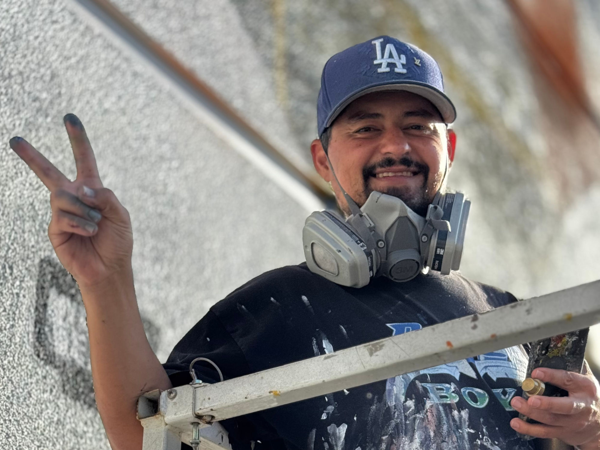 Gustavo Zermenno Jr Dodger Mural Gustavo Zermenno Jr