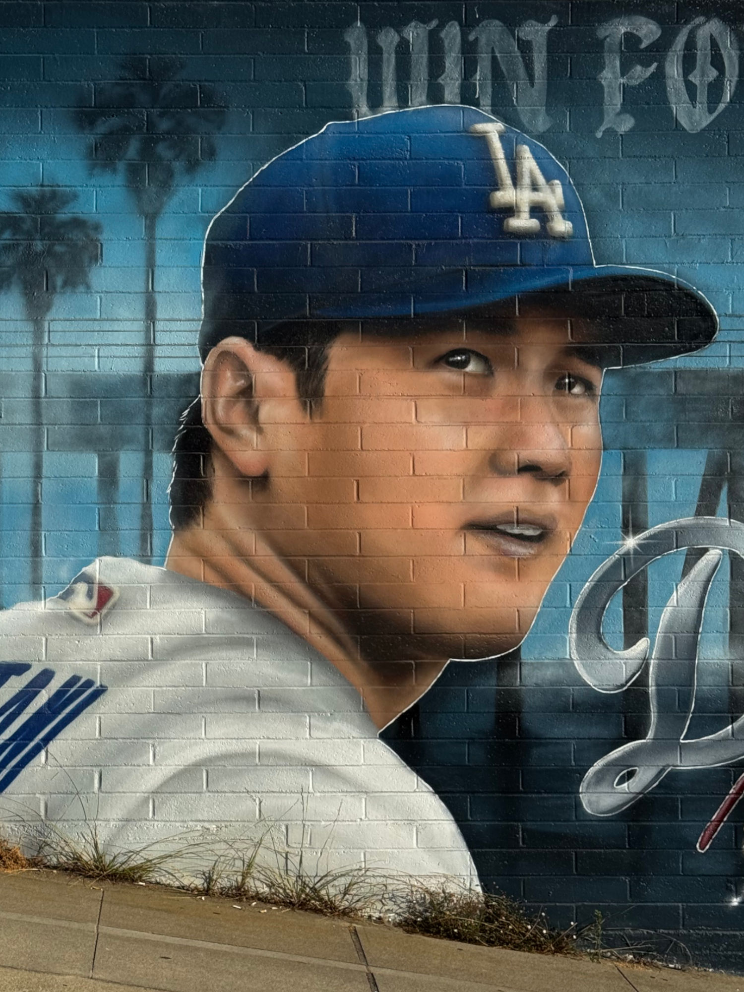 Hermosa Beach Shohei Ohtani Mural Dodger Mural Hermosa Beach Shohei Ohtani