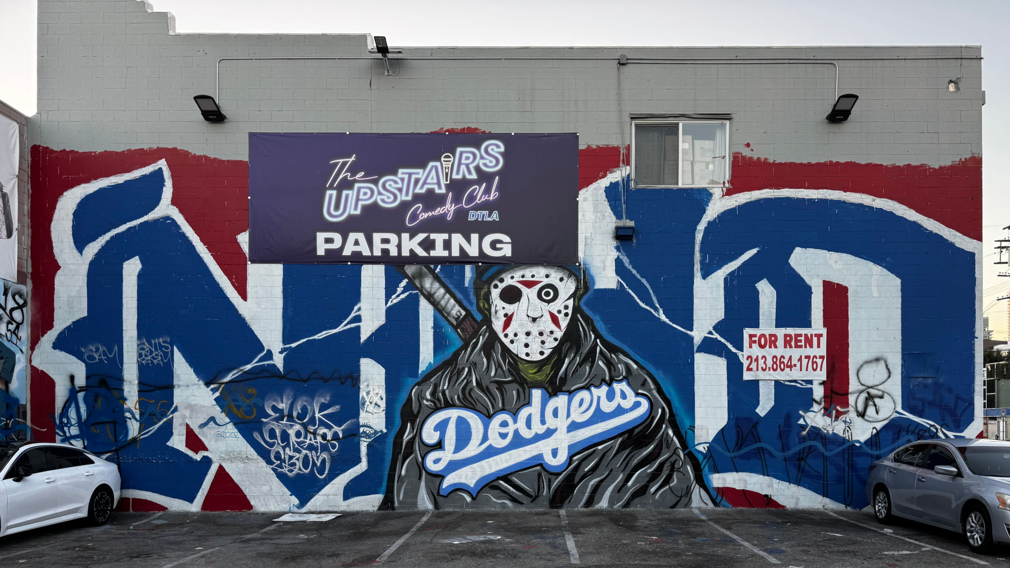 Jason Voorhees Dodger Mural Jason Voorhees