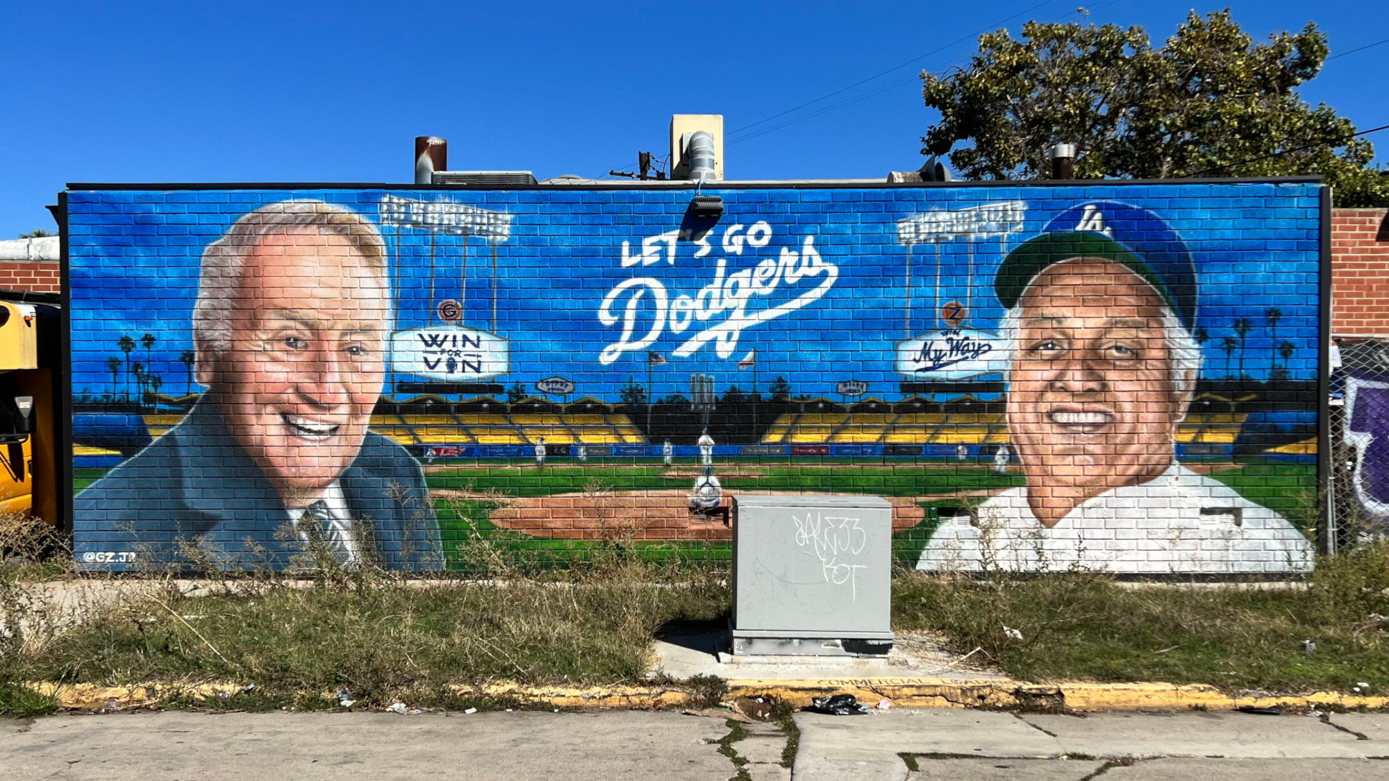 Dodger Mural Mid-City