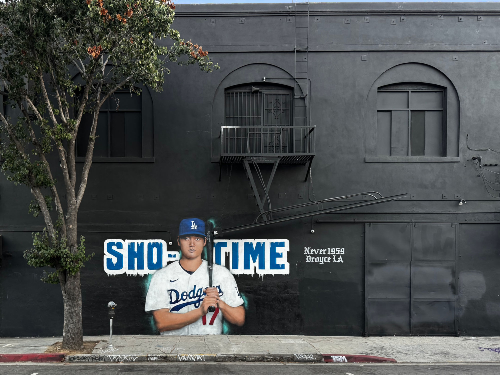 Sho-Time Dodger Mural Dodger Mural Probase Co
