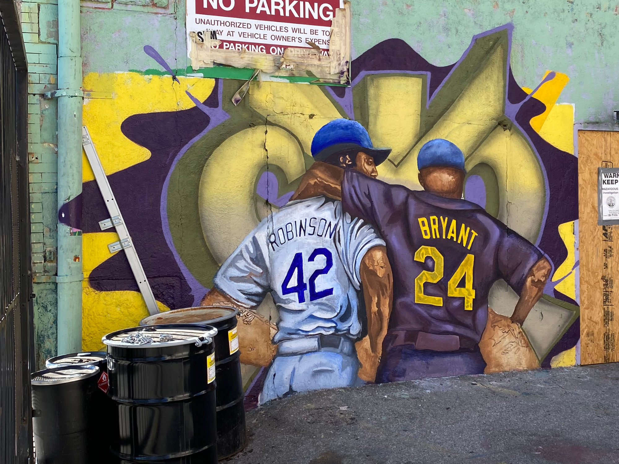 Dodger Mural Skid Row