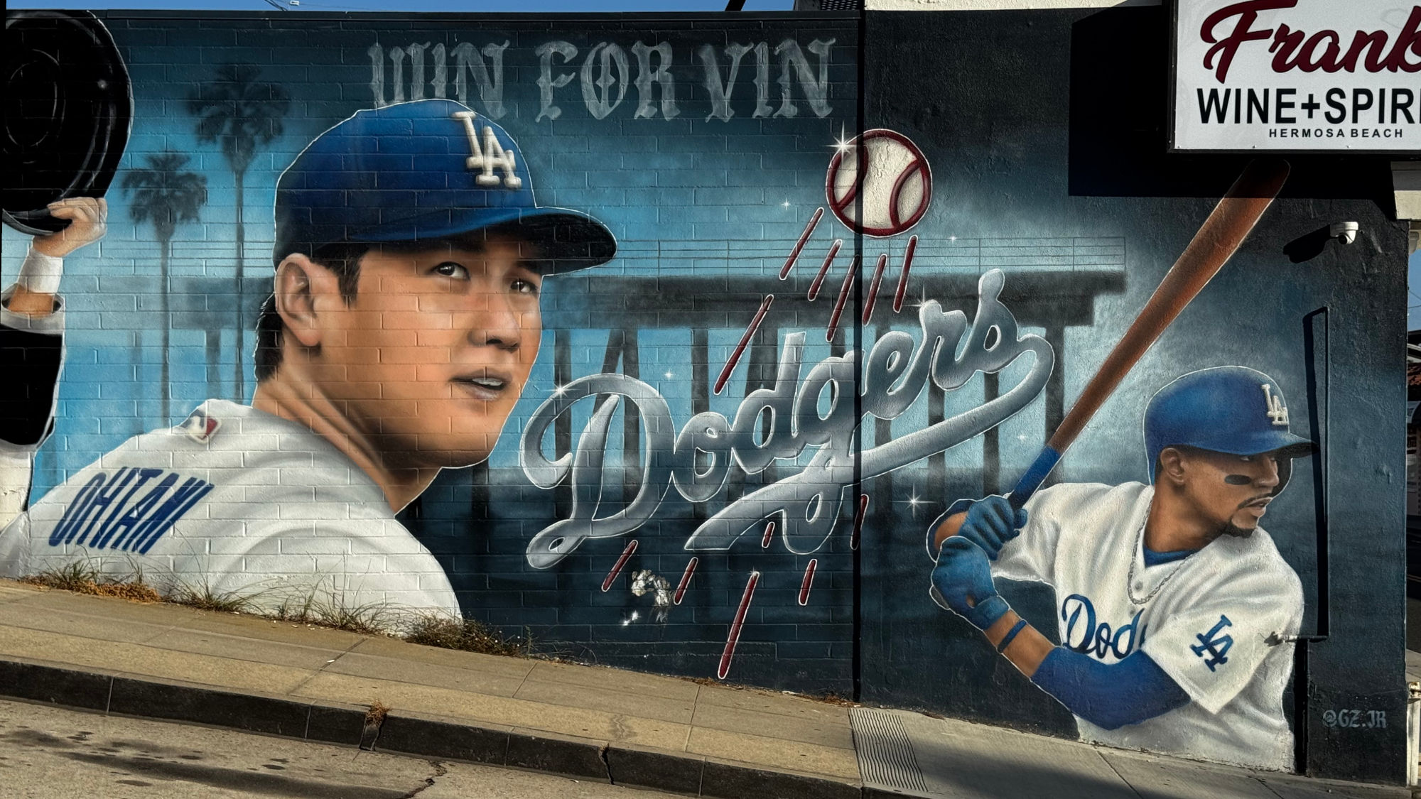 Shohei & Mookie Dodger Mural Shohei & Mookie