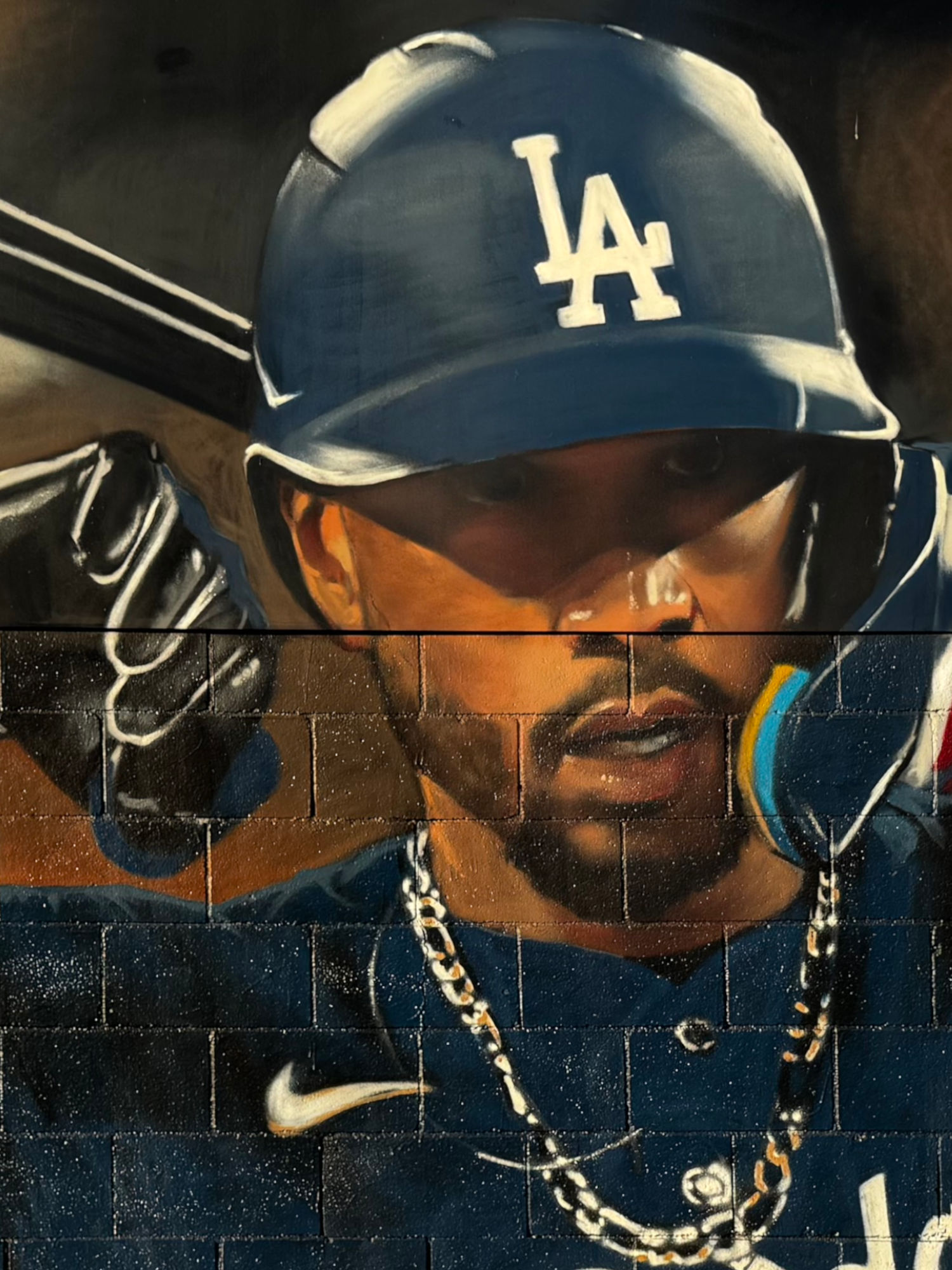 South Central Mookie Betts Dodger Mural South Central Mookie Betts