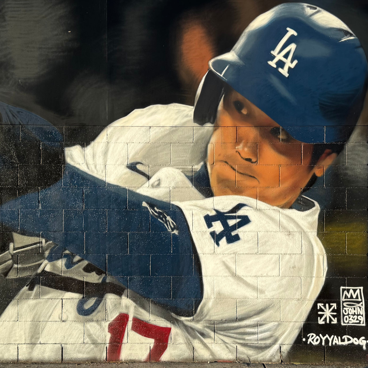 South Central Shohei Ohtani Dodger Mural South Central Shohei Ohtani