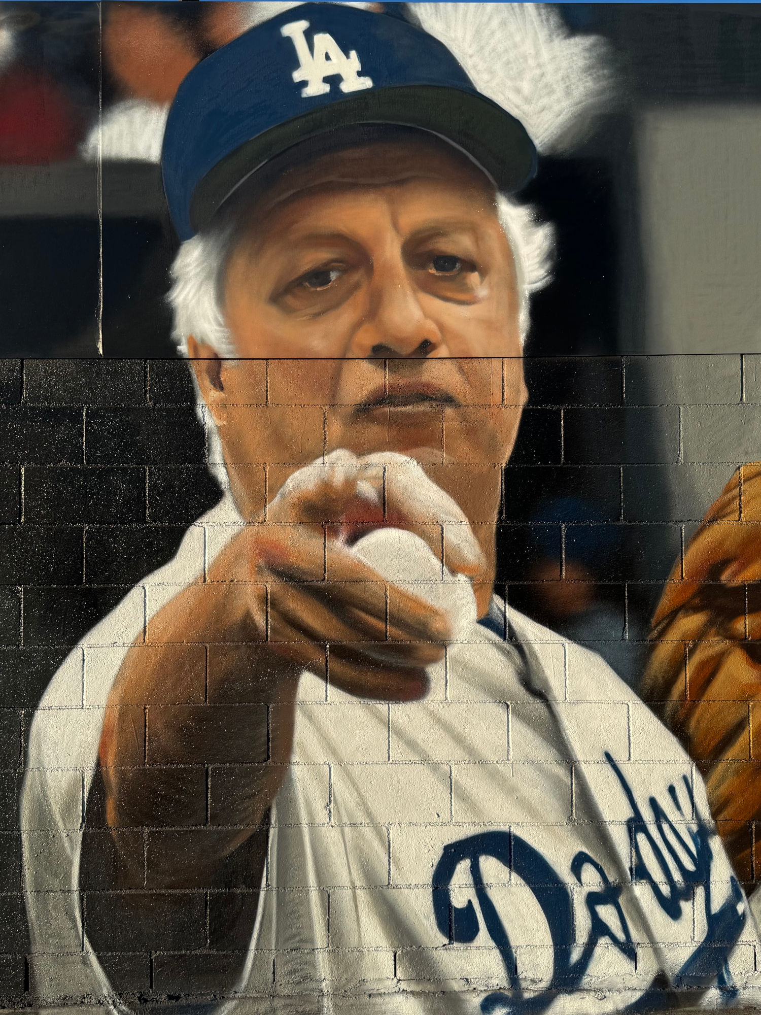 South Central Tommy Lasorda Dodger Mural South Central Tommy Lasorda
