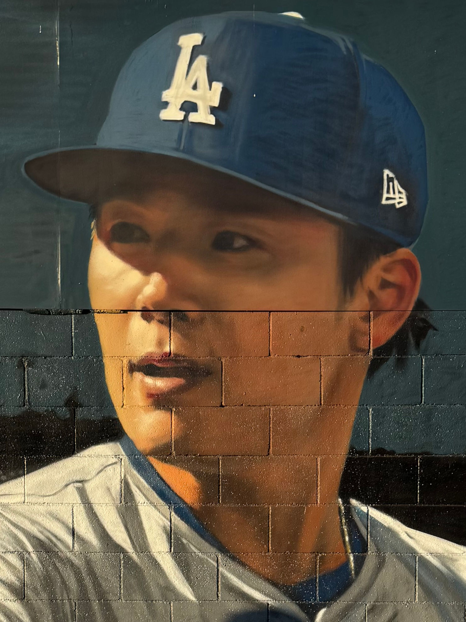 South Central Yoshinobu Yamamoto Dodger Mural South Central Yoshinobu Yamamoto