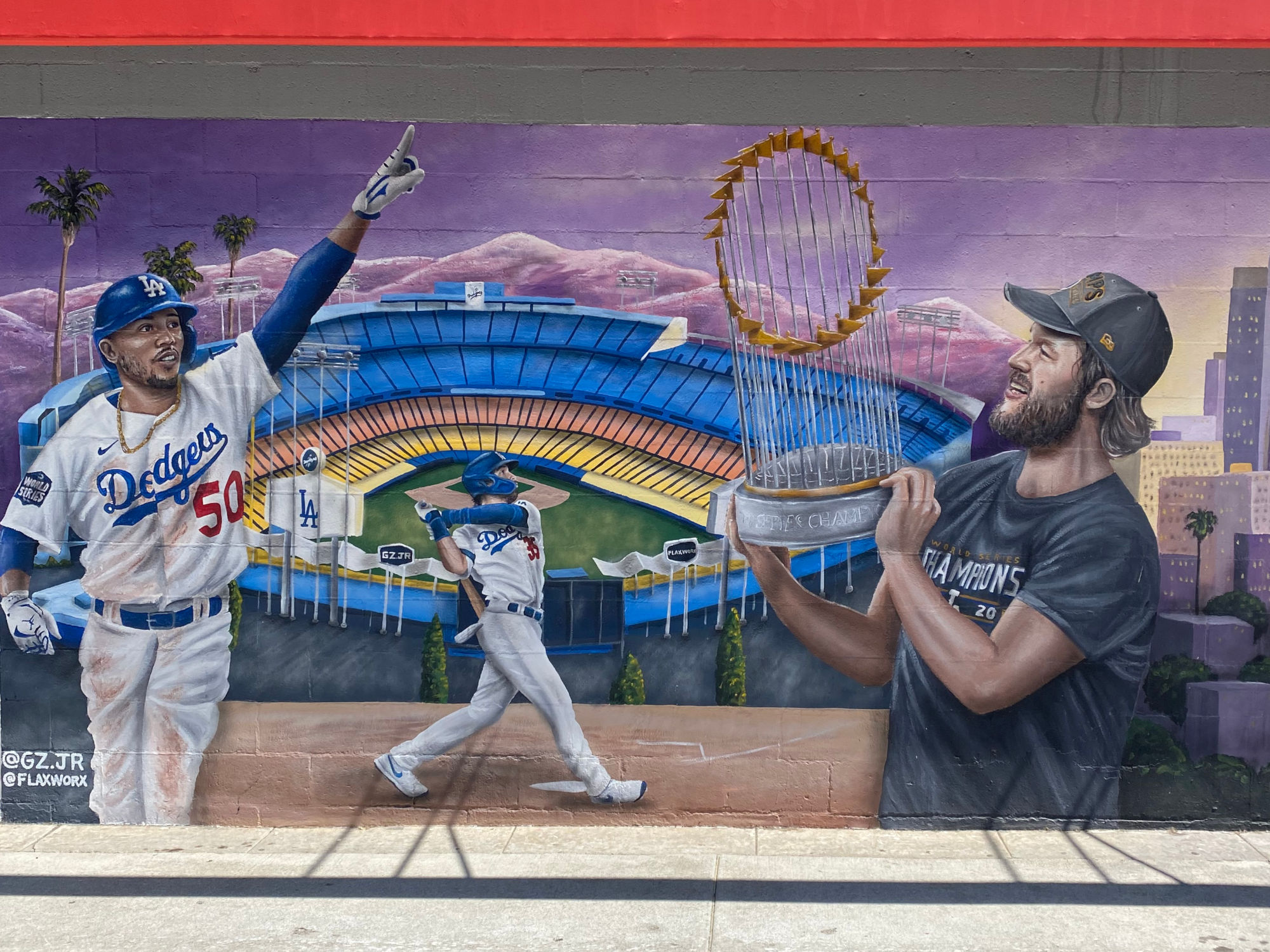 Dodger Mural West LA