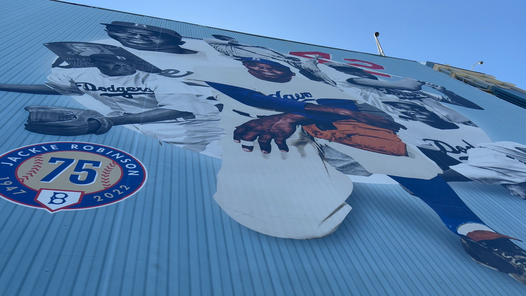 Dodger Murals Jackie Robinson 75 Years