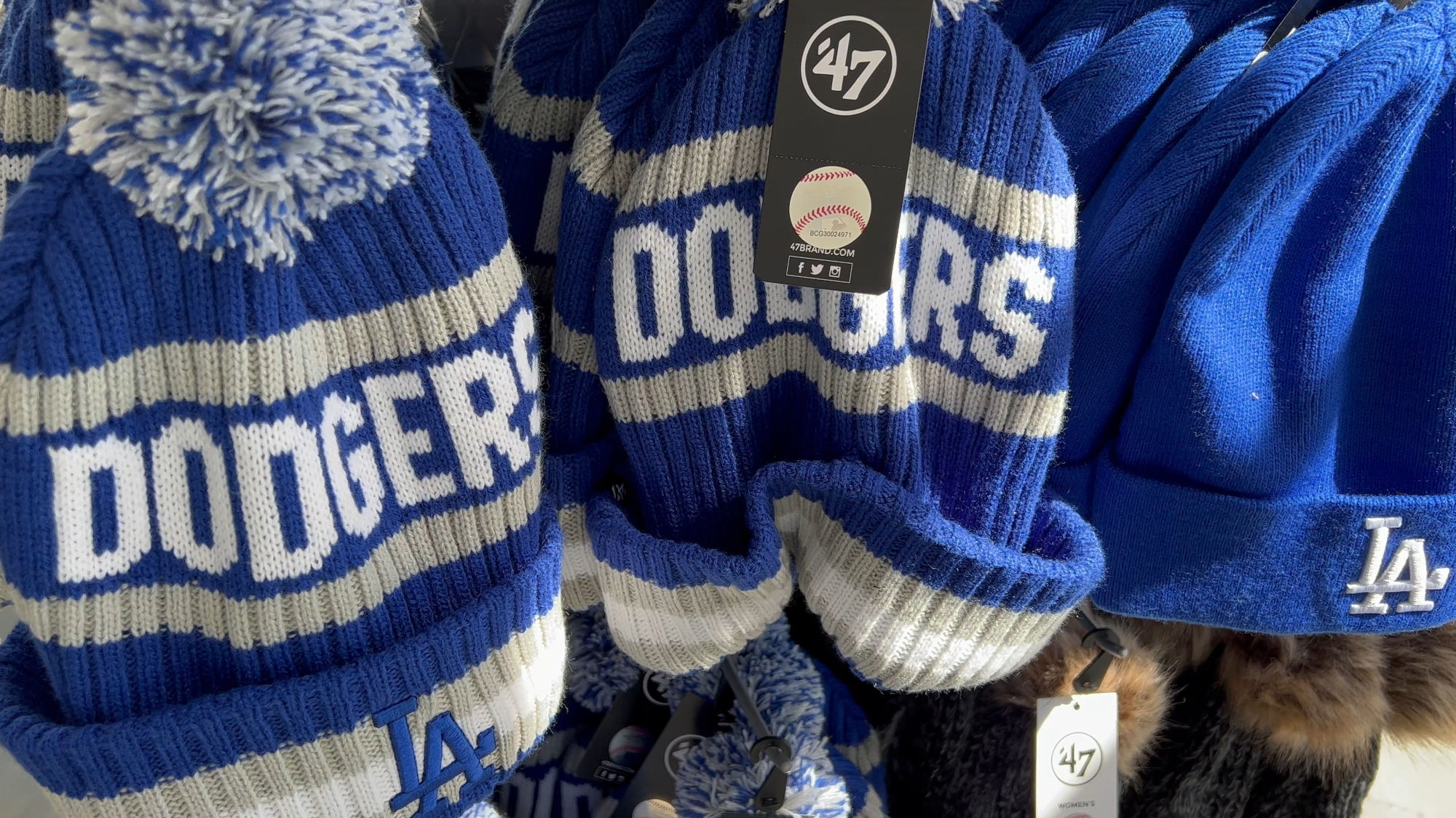 Dodgers Ski Hats