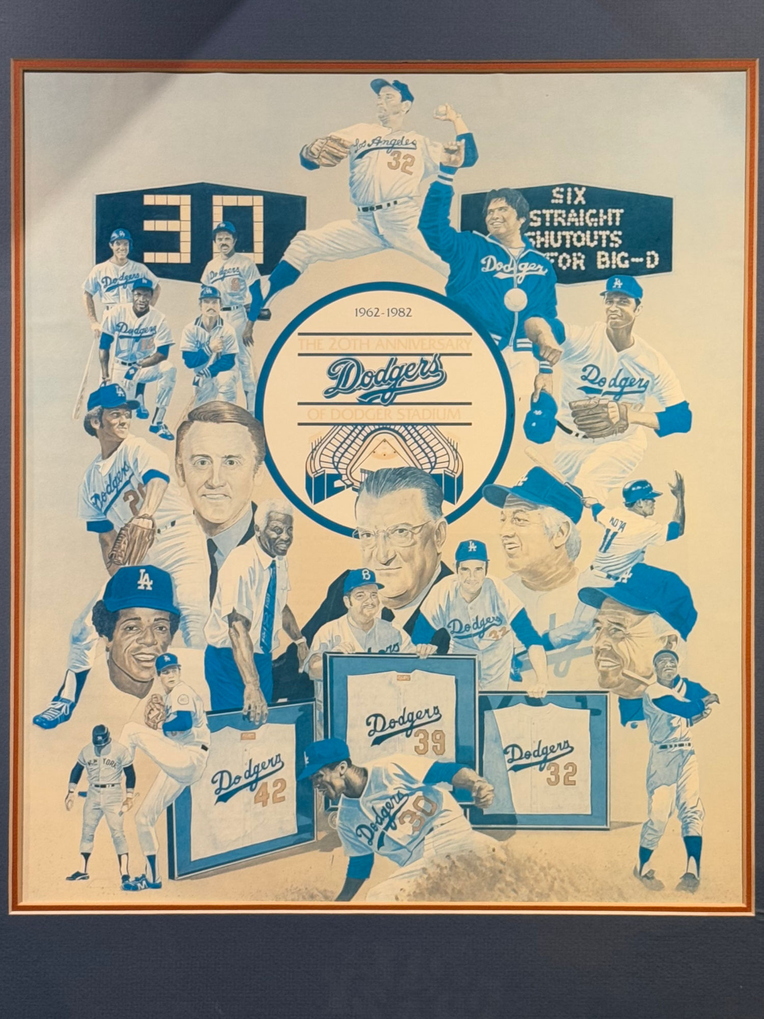 Dodger Stadium 20th Anniversary