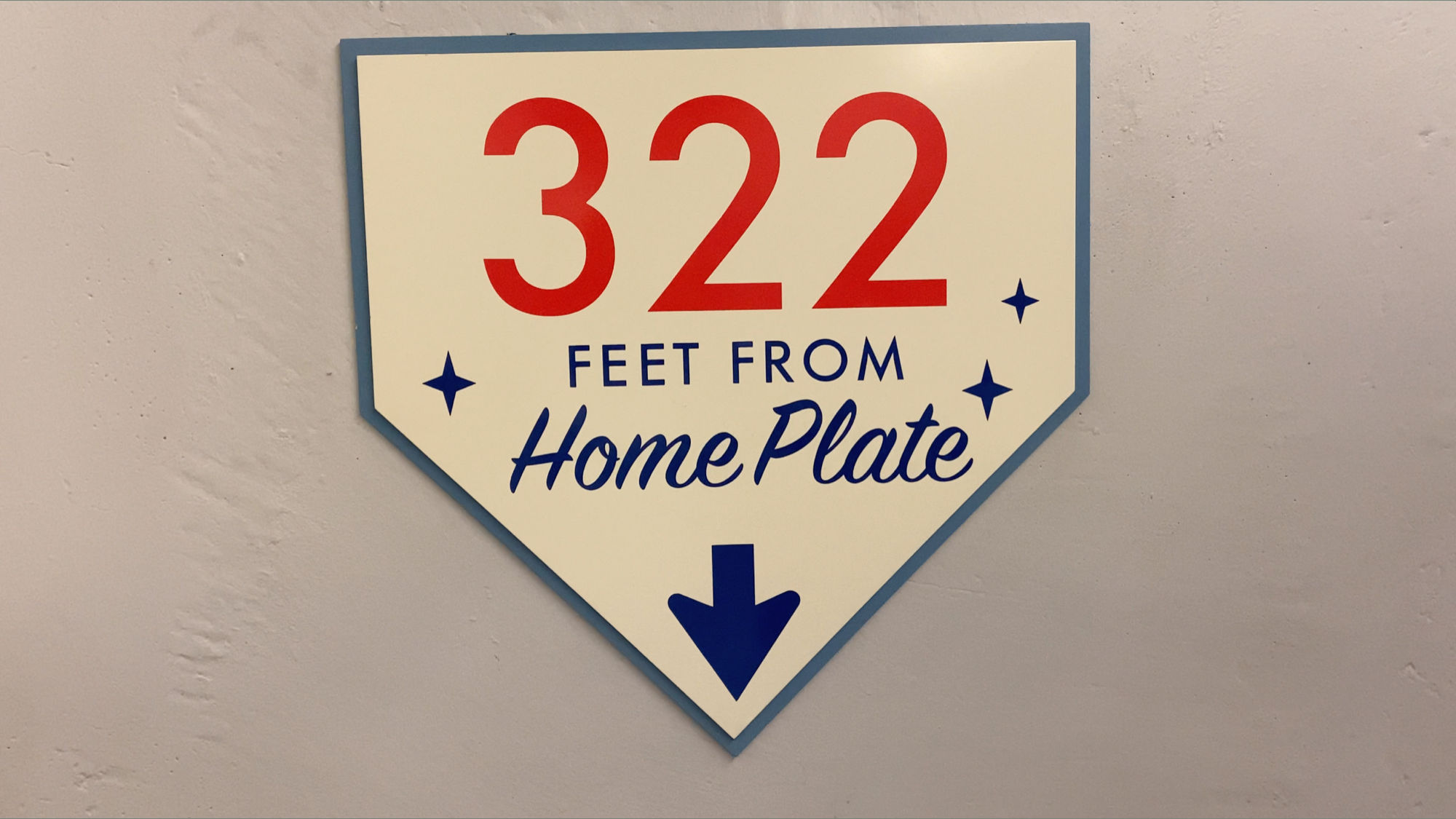 Dodger Stadium 322 Feet from Home Plate