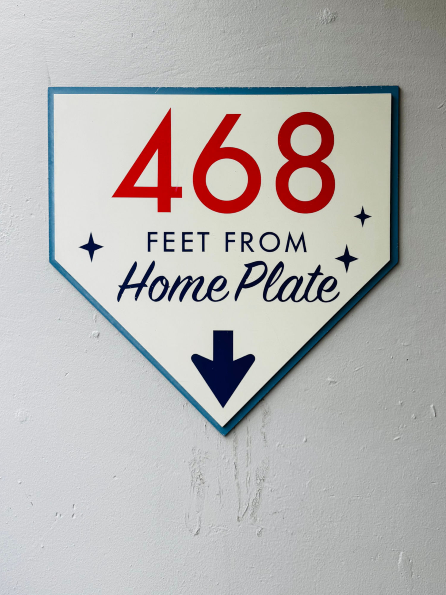 Dodger Stadium 468 Feet From Home Plate