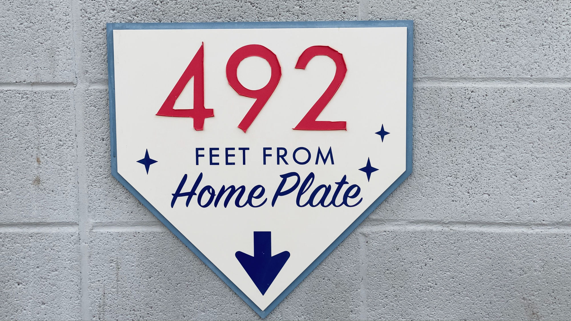 Dodger Stadium 492 Feet from Home Plate