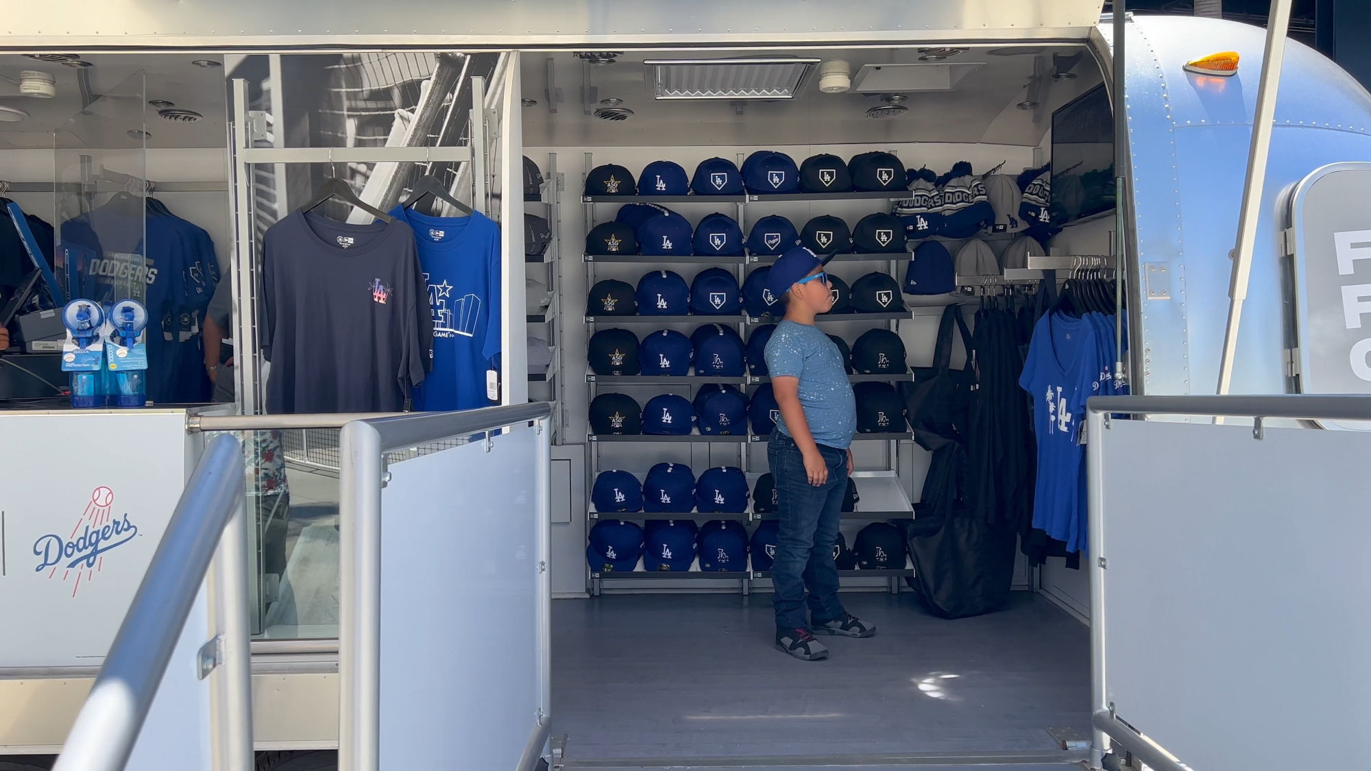 Dodger Stadium Airstream Merchandise