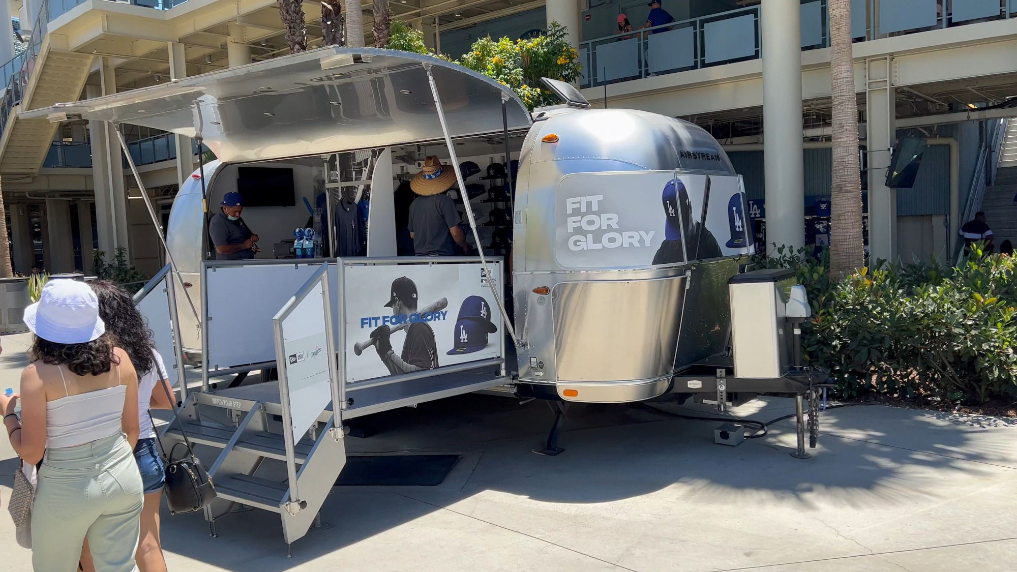 Dodger Stadium Airstream Merchandise