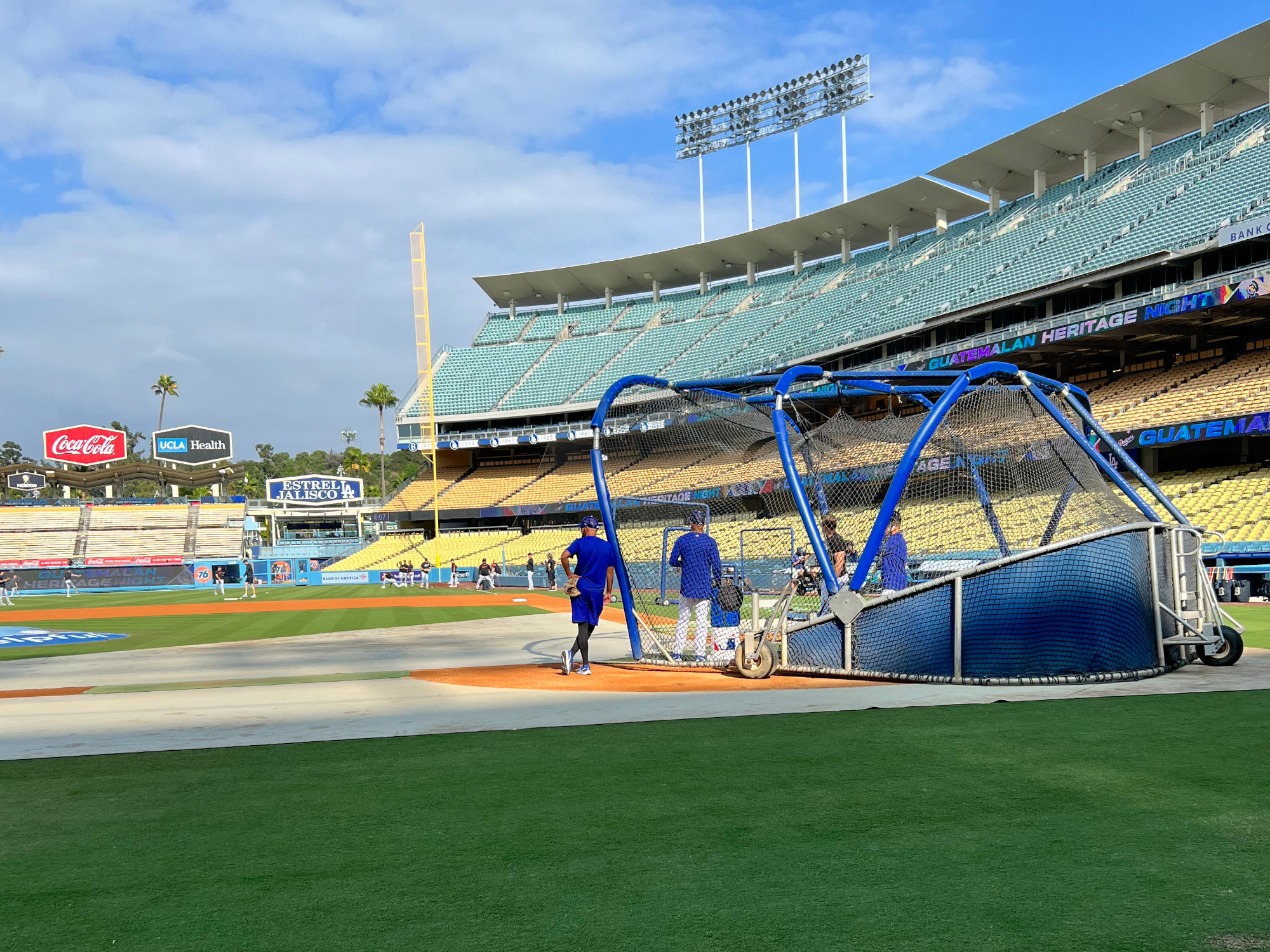 Batting Practice Dodger Stadium Batting Practice