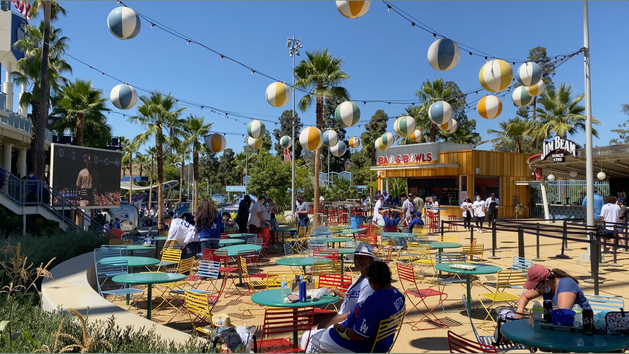 Dodger Stadium Beer Garden