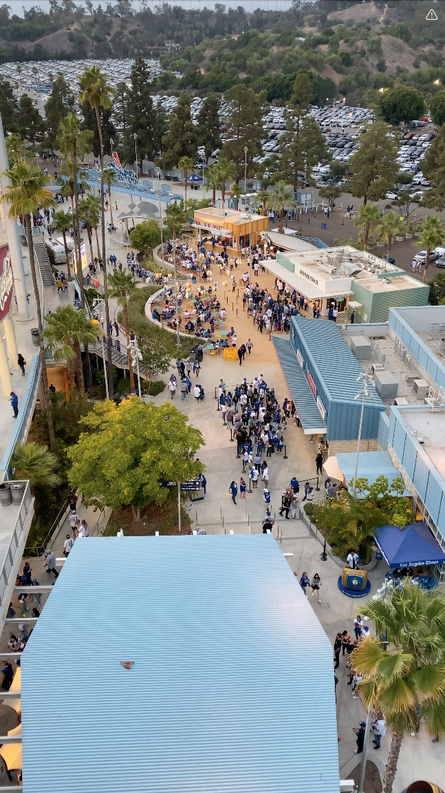 Dodger Stadium Beer Garden