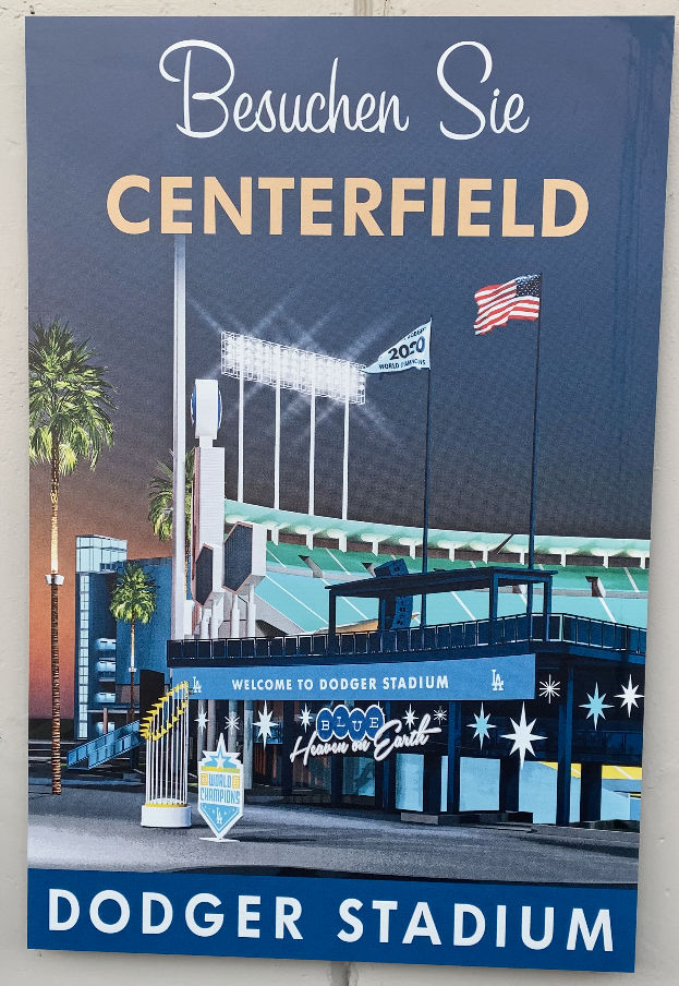 Besuchen Sie Centerfield Dodger Stadium Besuchen Sie Centerfield
