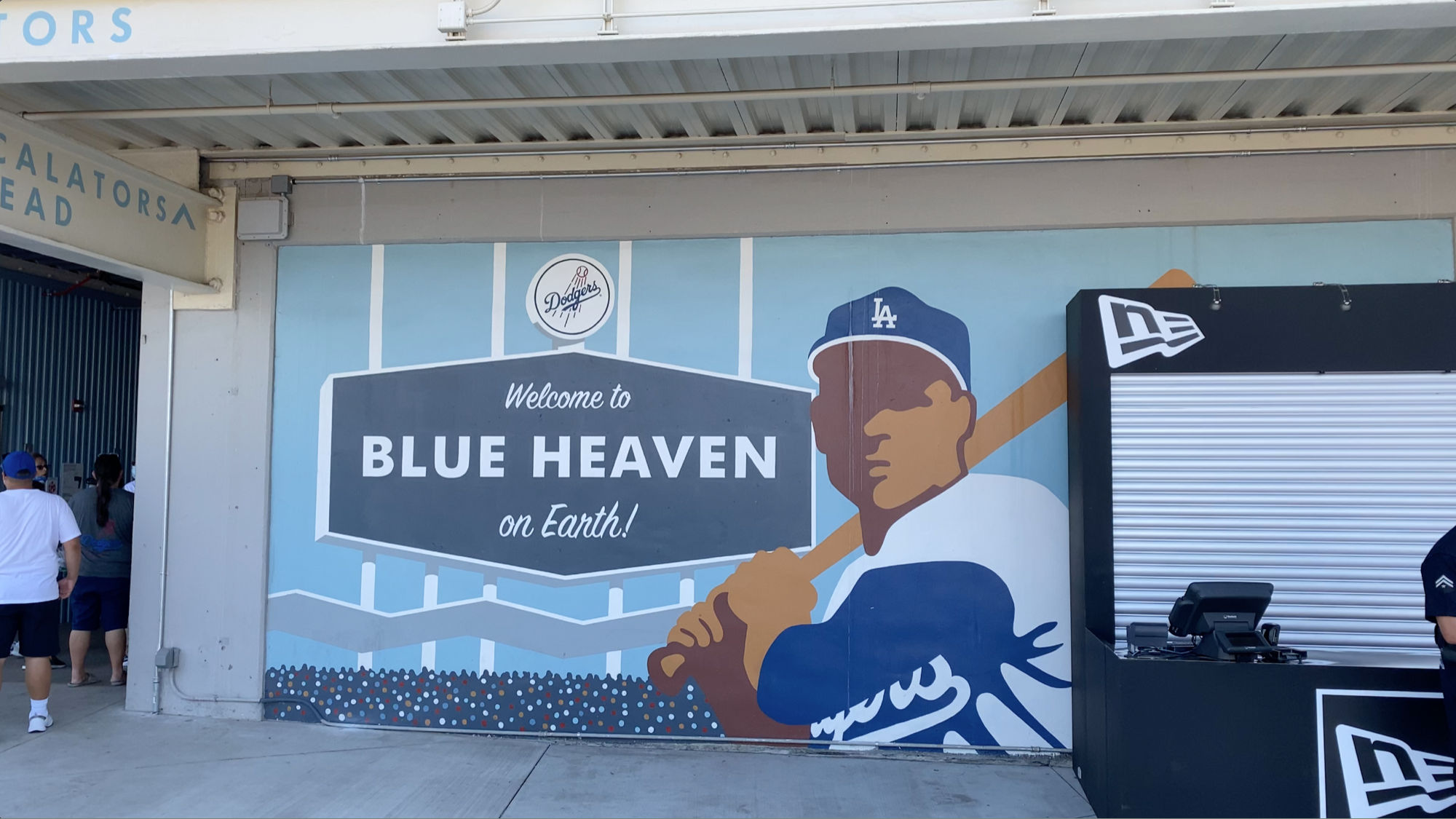 Dodger Stadium Blue Heaven on Earth