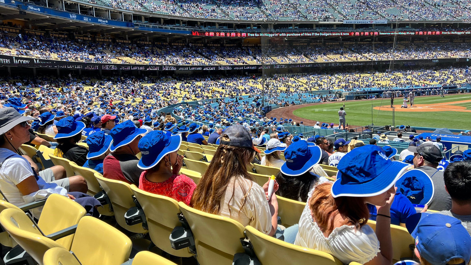 Bucket Hat Day Dodger Stadium Bucket Hat Day