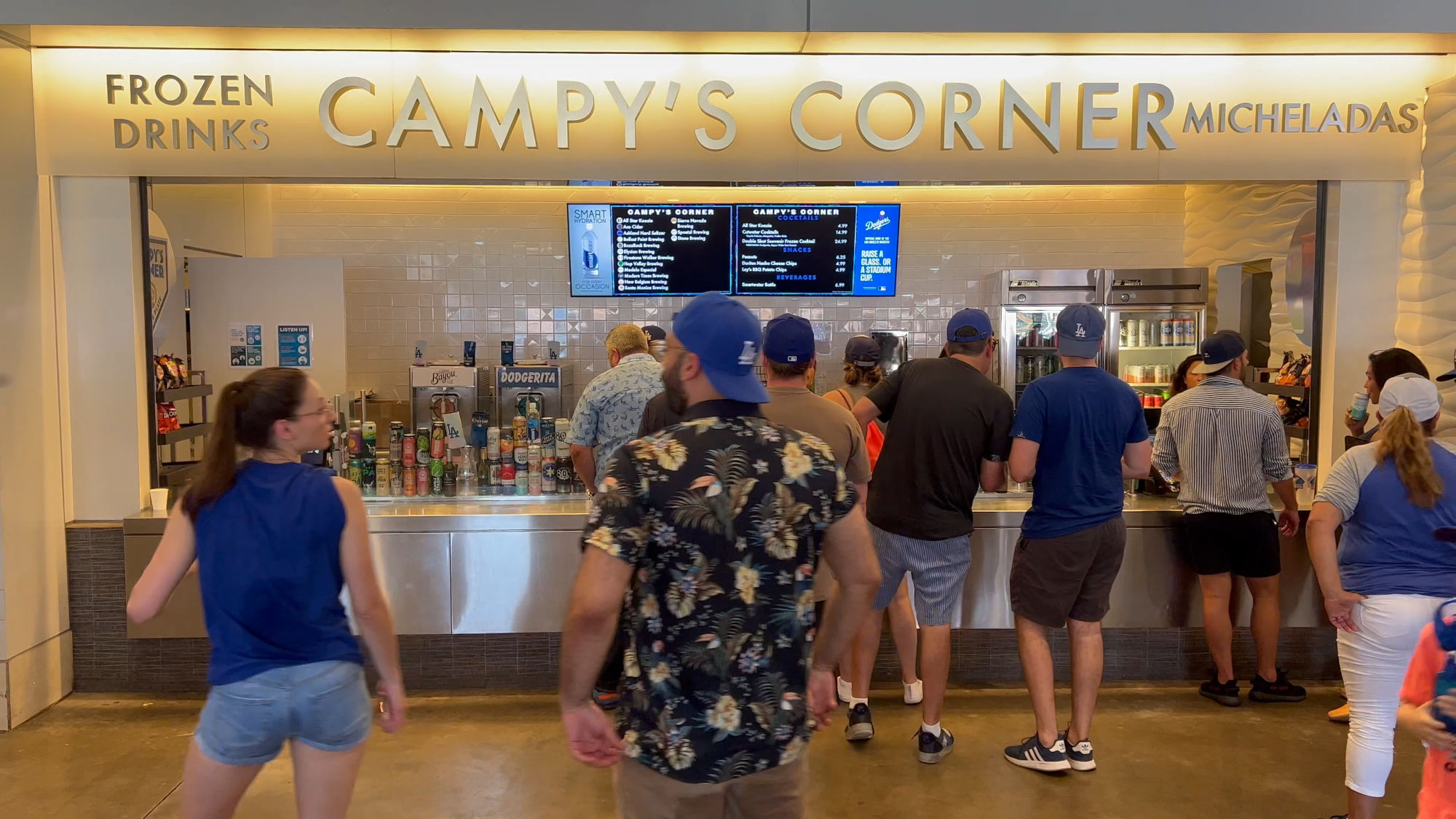 Campy's Corner Dodger Stadium Campy's Corner Field Level Section 4