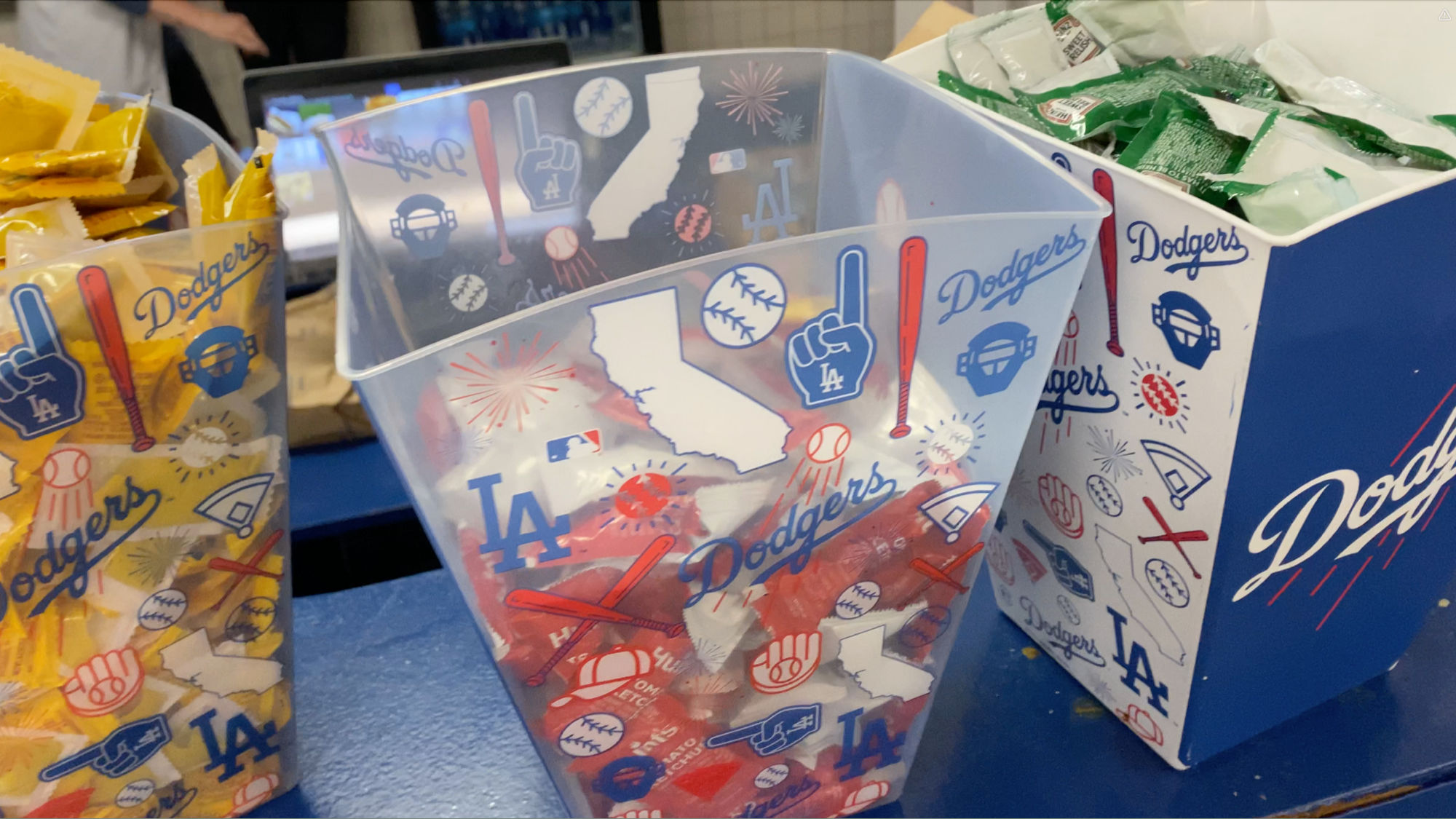 Dodger Stadium Condiments