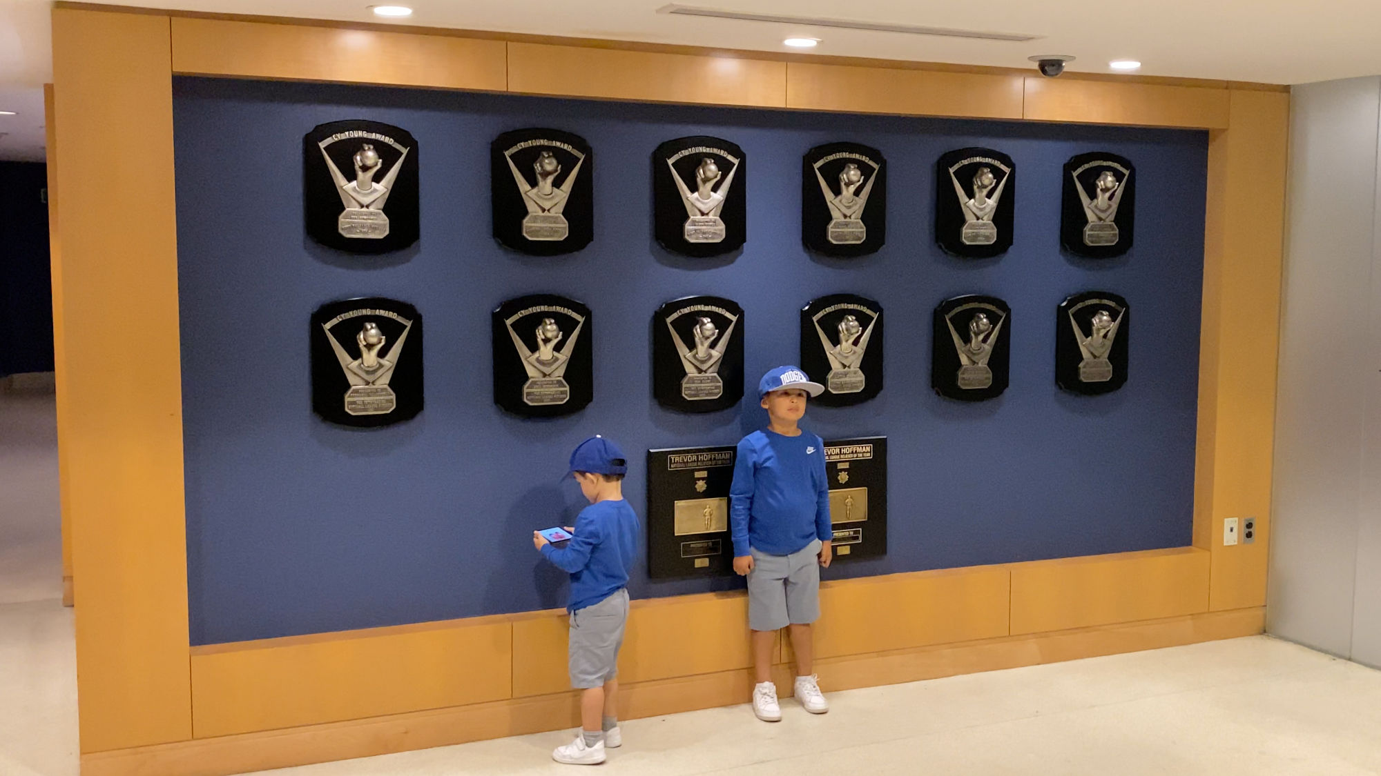 Dodger Stadium Cy Young Awards