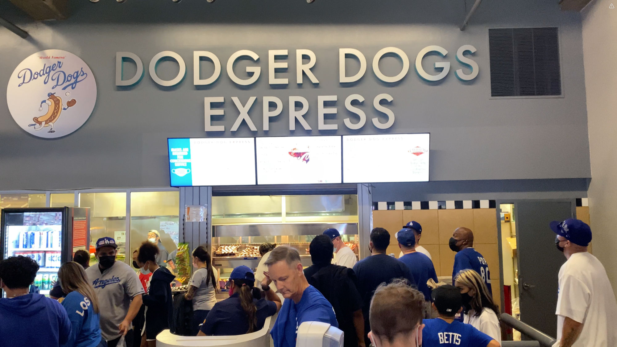 Dodger Stadium Dodger Dogs Express