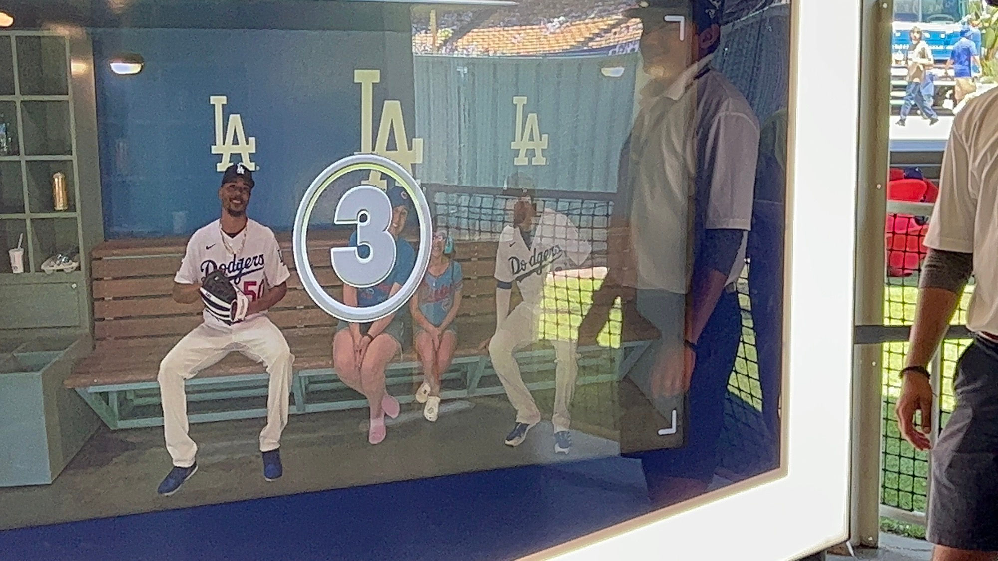 Dodger Stadium Dodger Dugout Virtual Photo