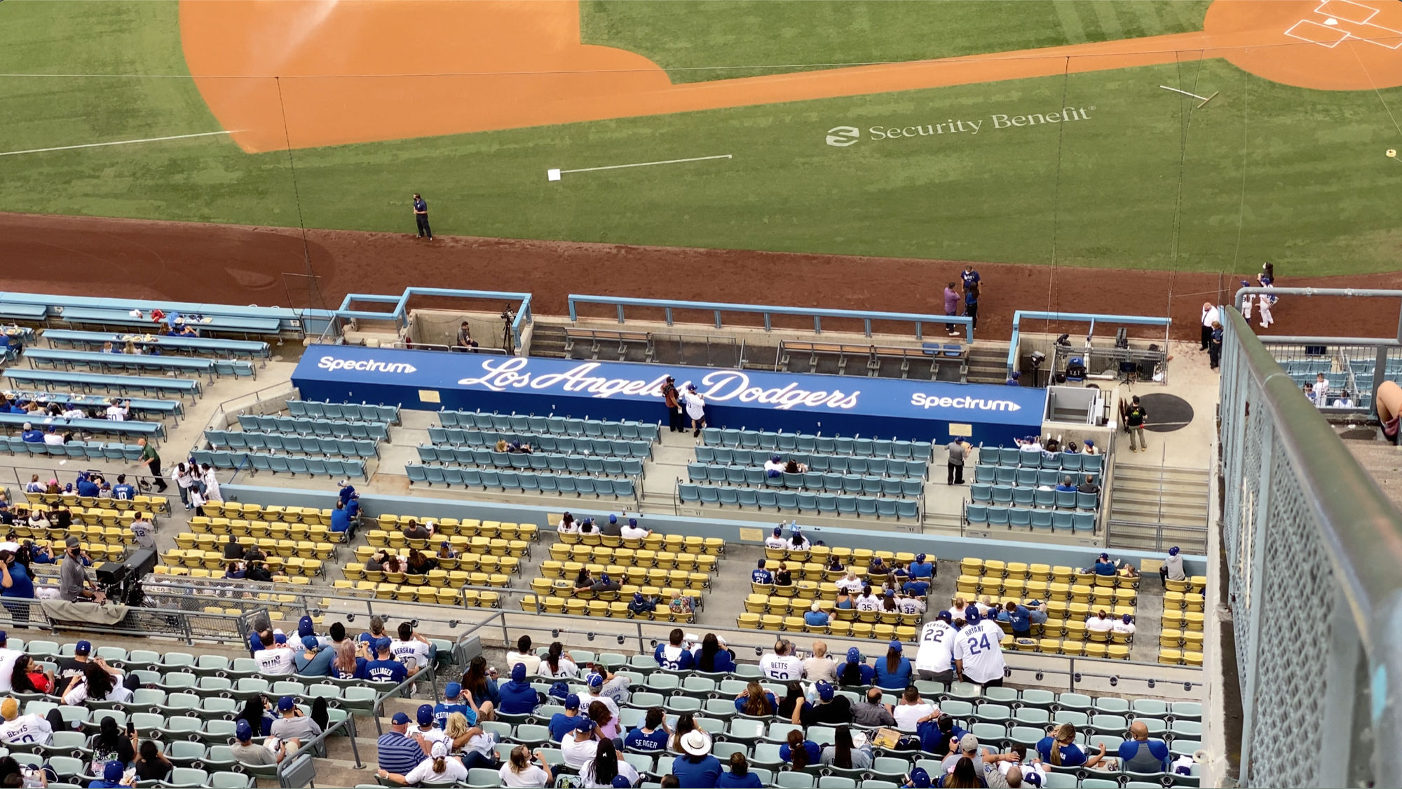 Dodger Stadium Dodger's Dugout