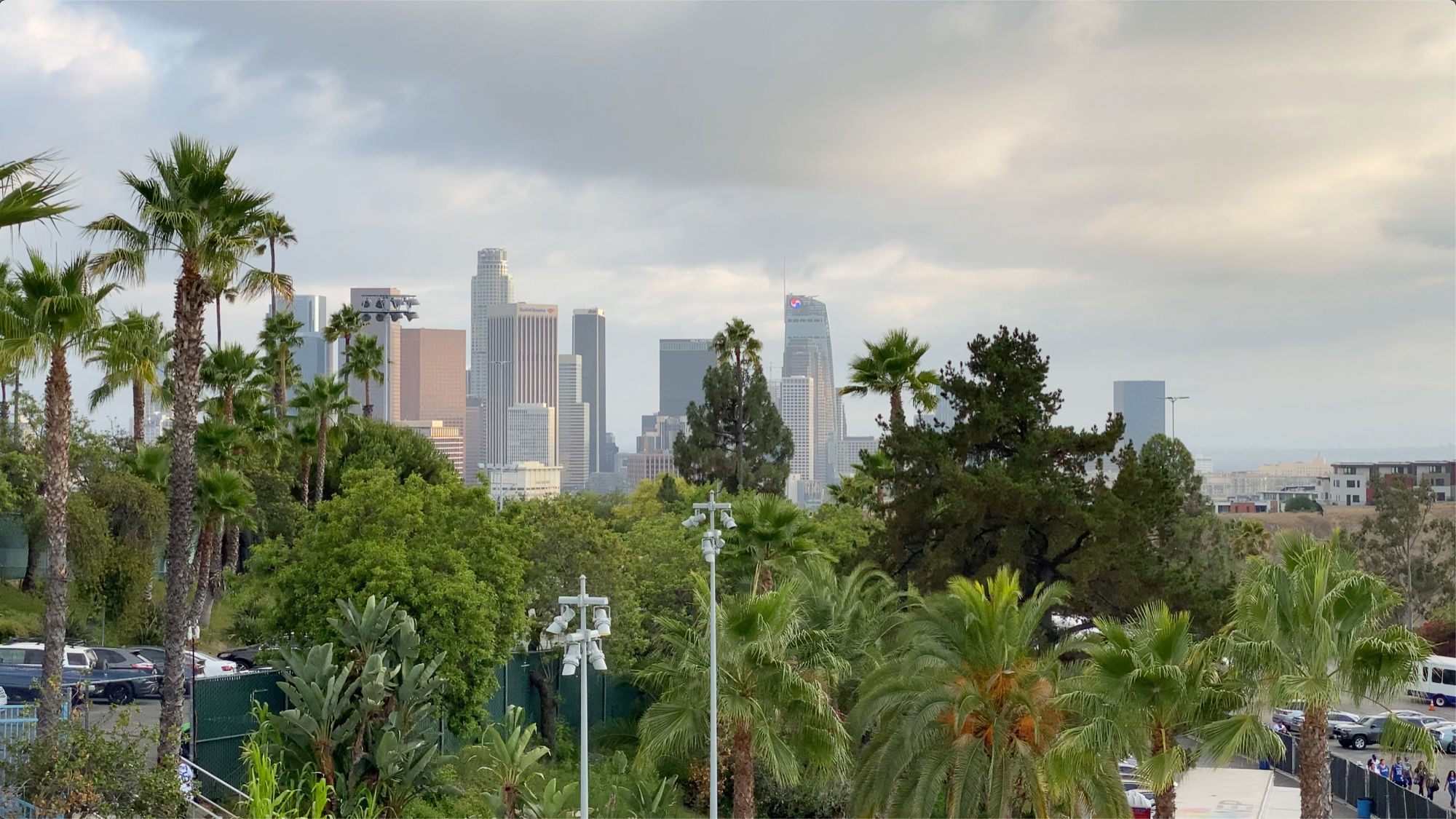 Dodger Stadium DTLA View