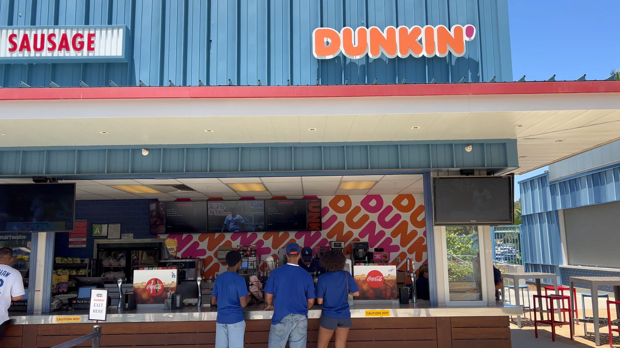 Dodger Stadium Dunkin