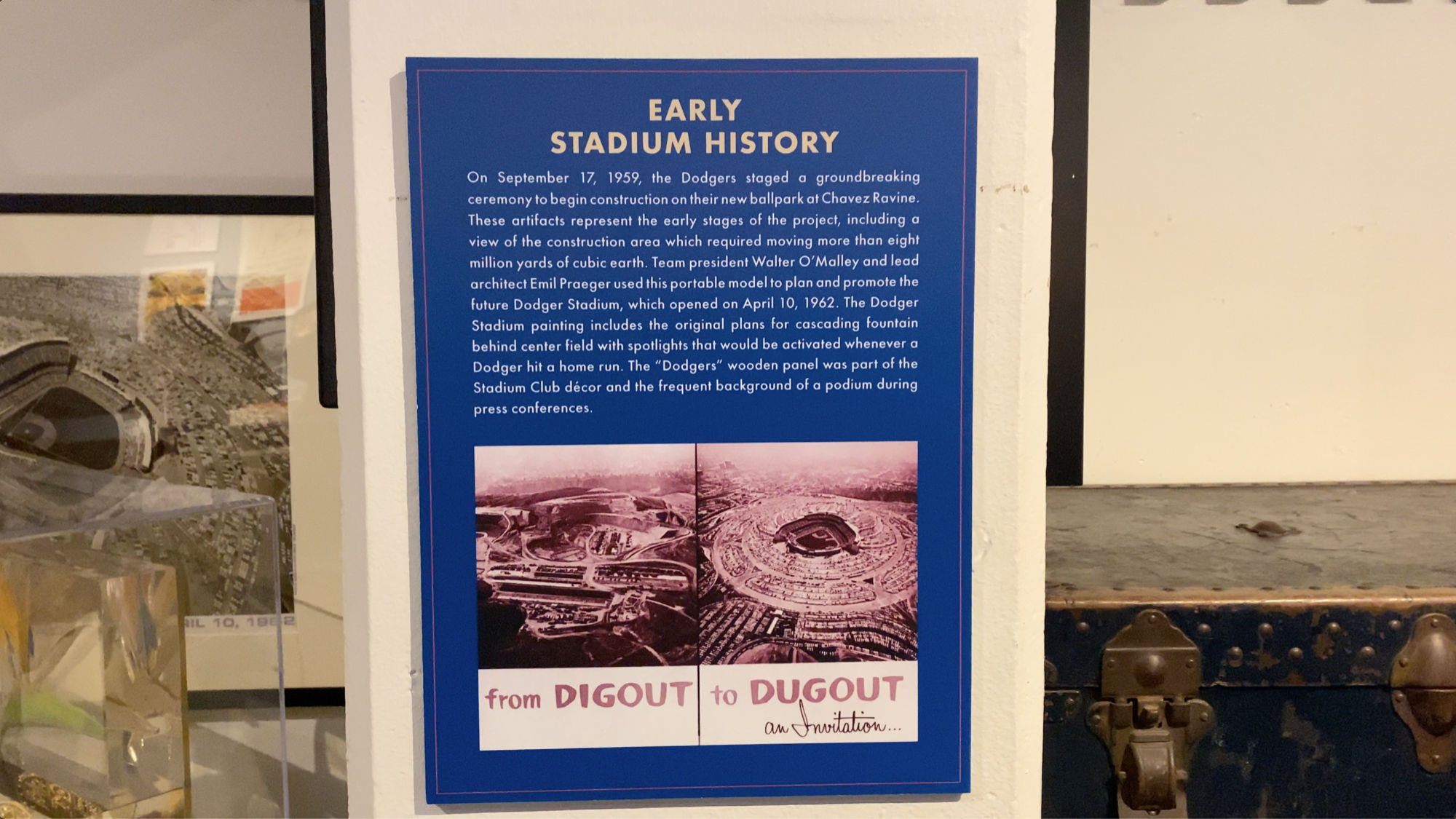 Dodger Stadium Early Stadium History