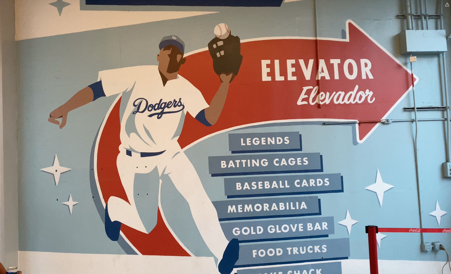 Dodger Stadium Elevator Elevador