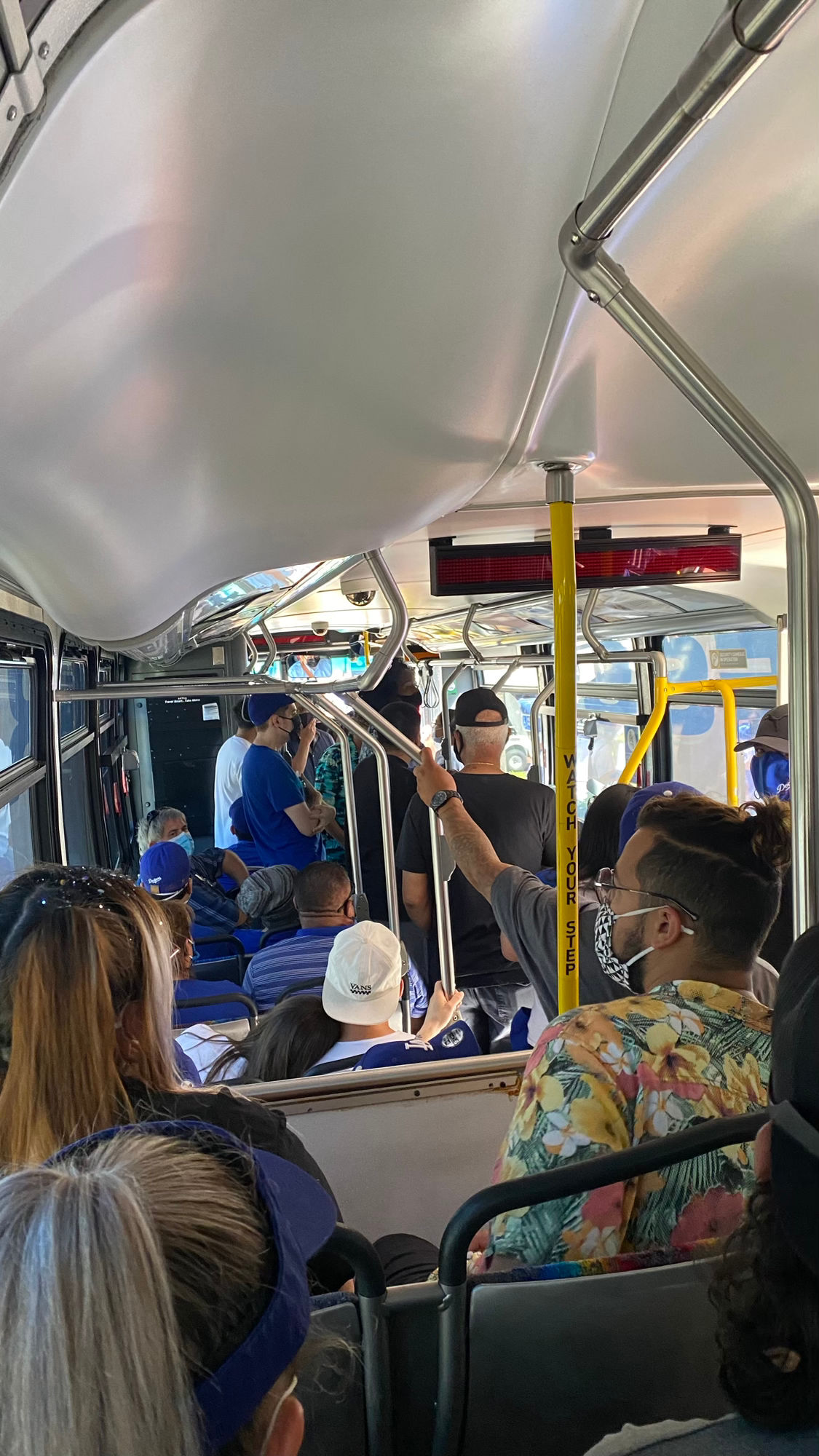 Bus Ride Dodger Stadium Express Bus Ride