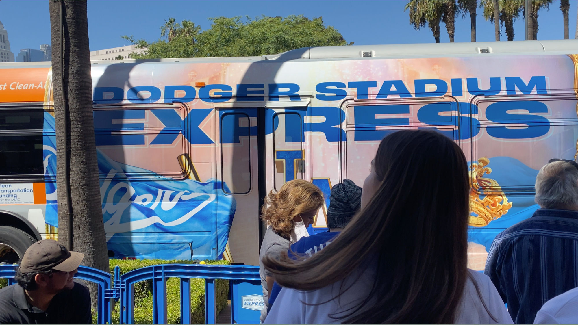 Dodger Stadium Express Buses