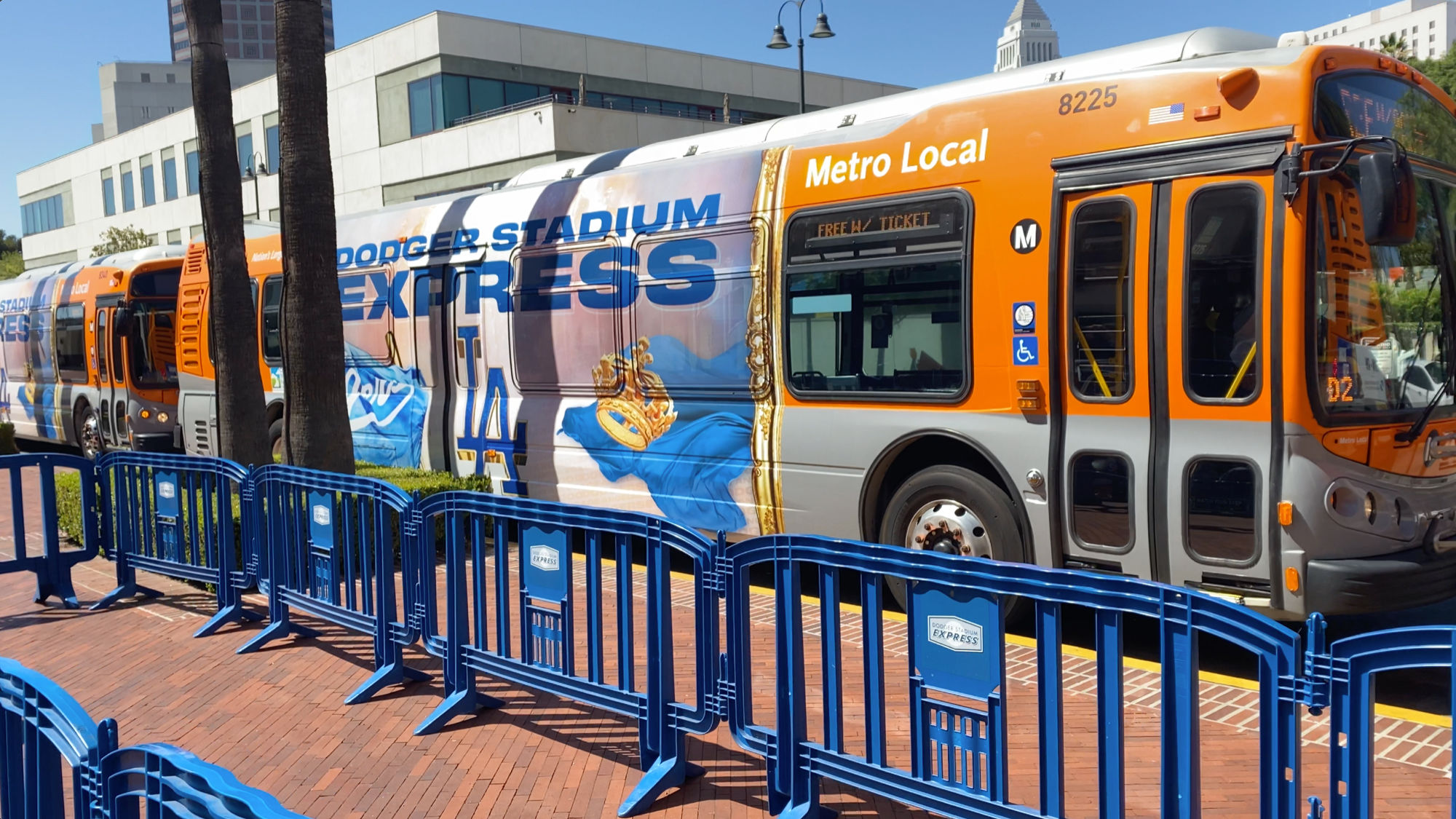 Dodger Stadium Express Buses