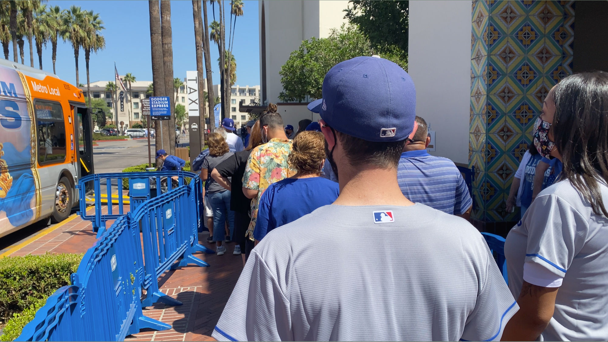 Dodger Stadium Express Buses