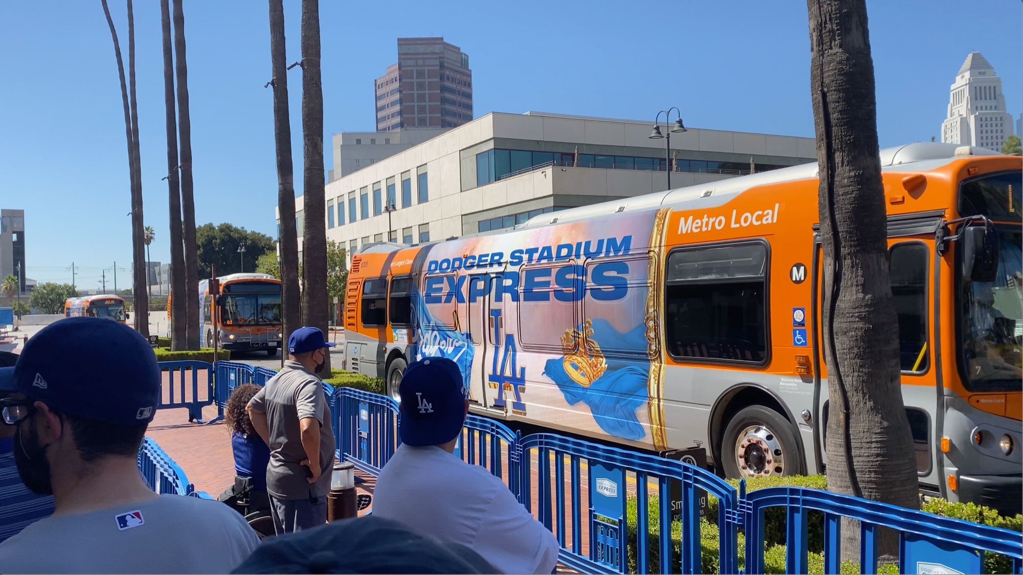 Dodger Stadium Express Buses