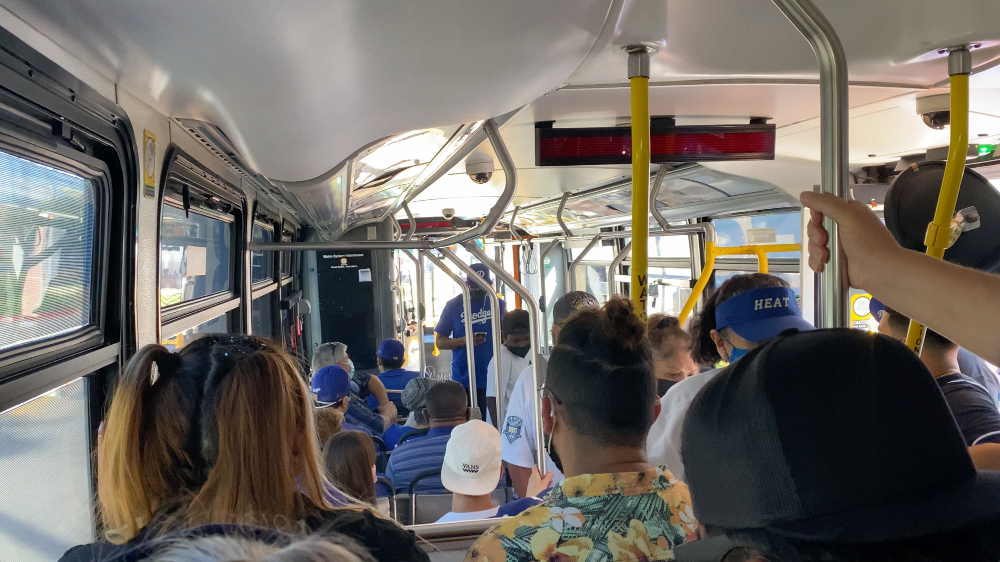 Dodger Stadium Express Full Bus