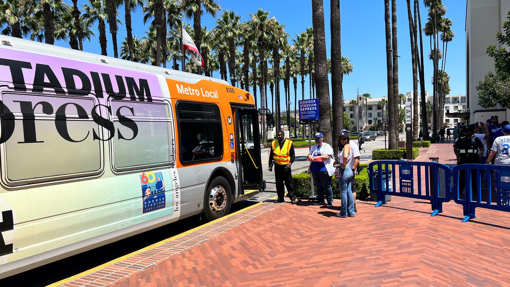 Dodger Stadium Express Round Trip Service