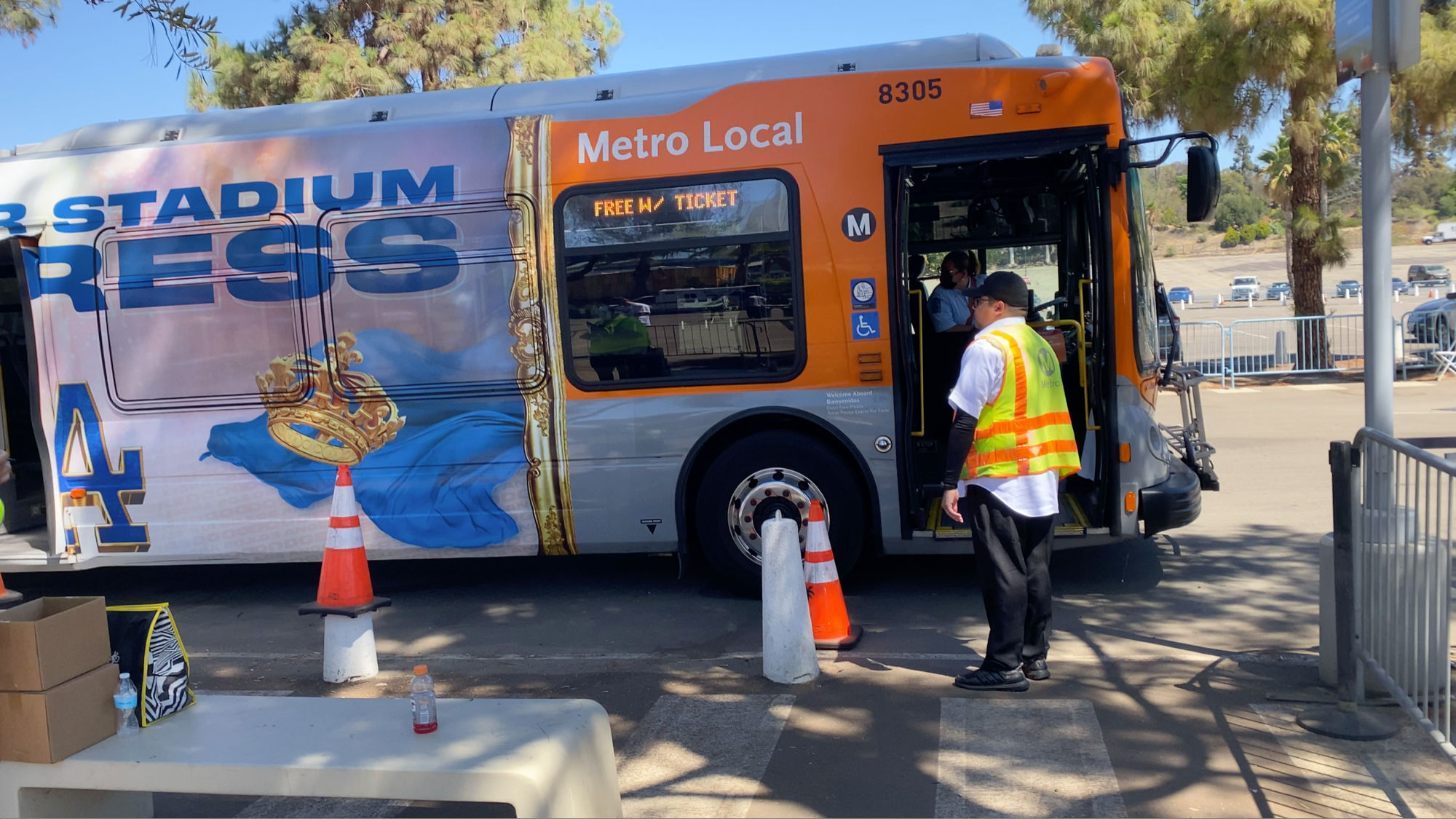 Dodger Stadium Express Metro Local Bus