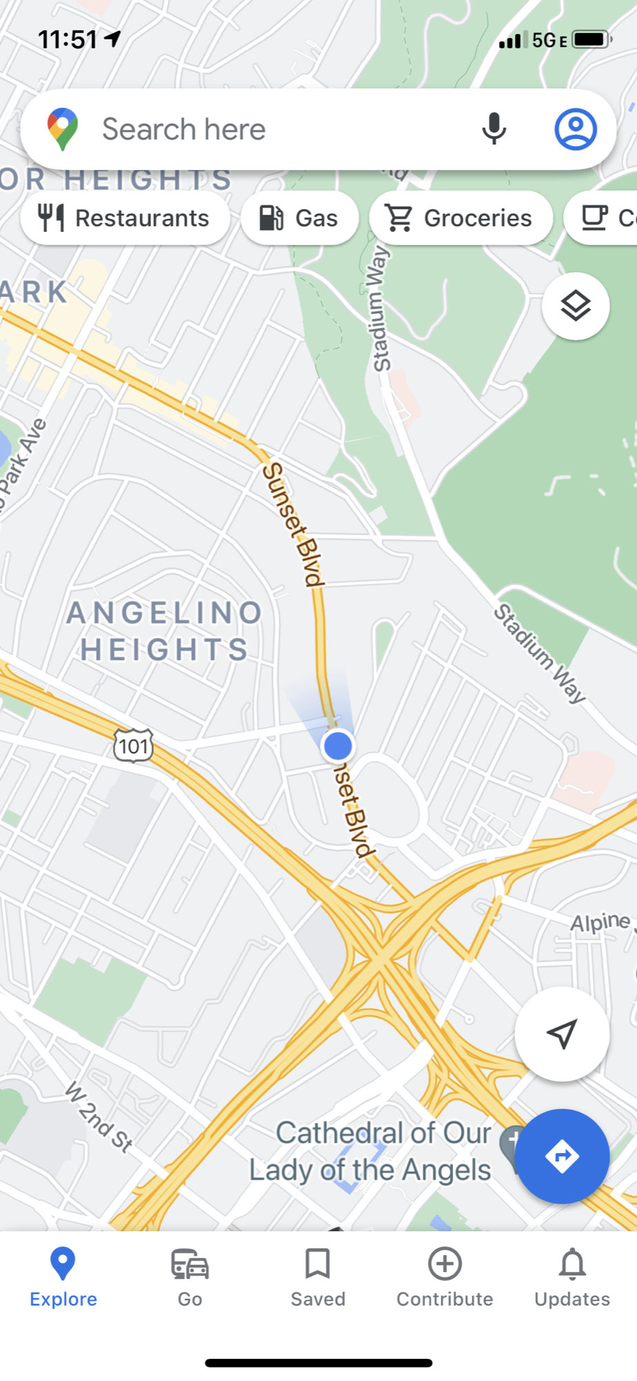 Dodger Stadium Express Route