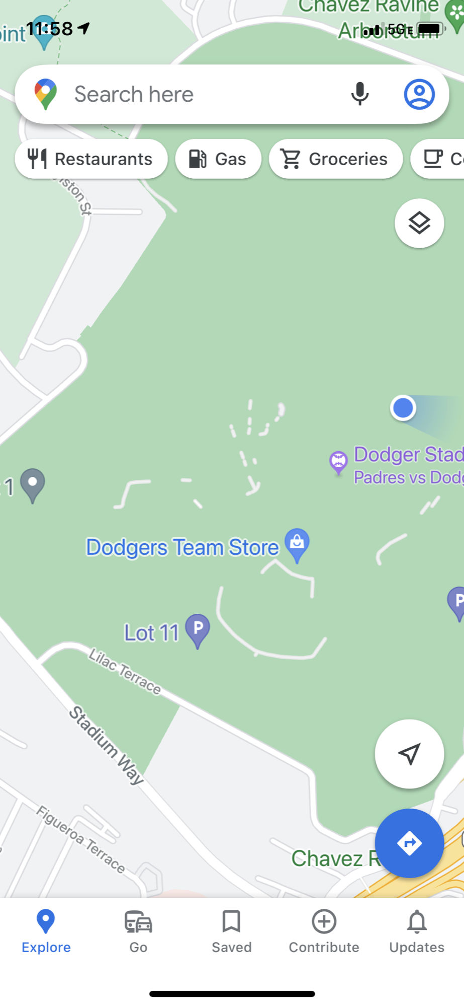 Dodger Stadium Express Route