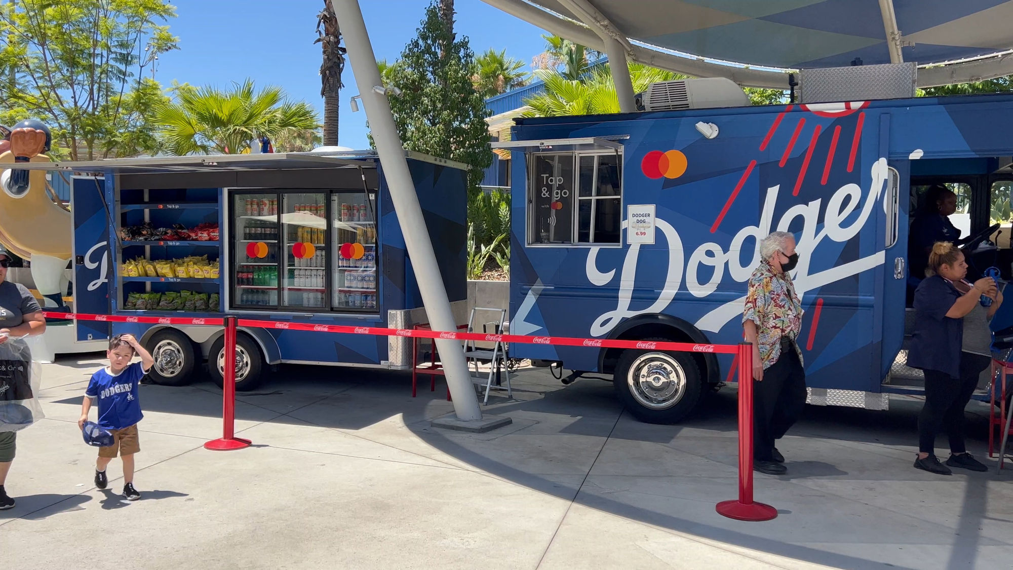 Dodger Stadium Tap & Go Food Truck