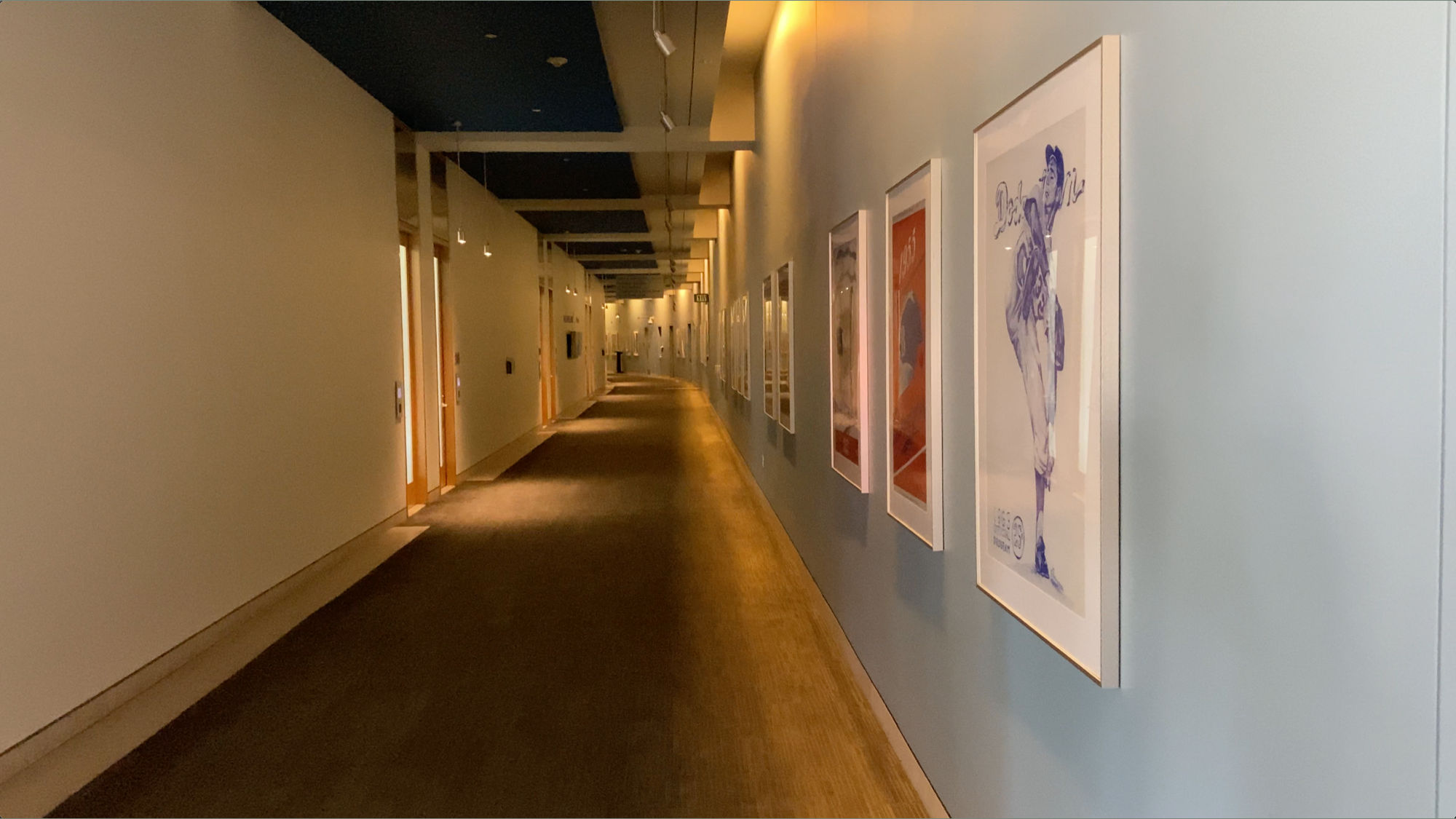 Dodger Stadium Hallway