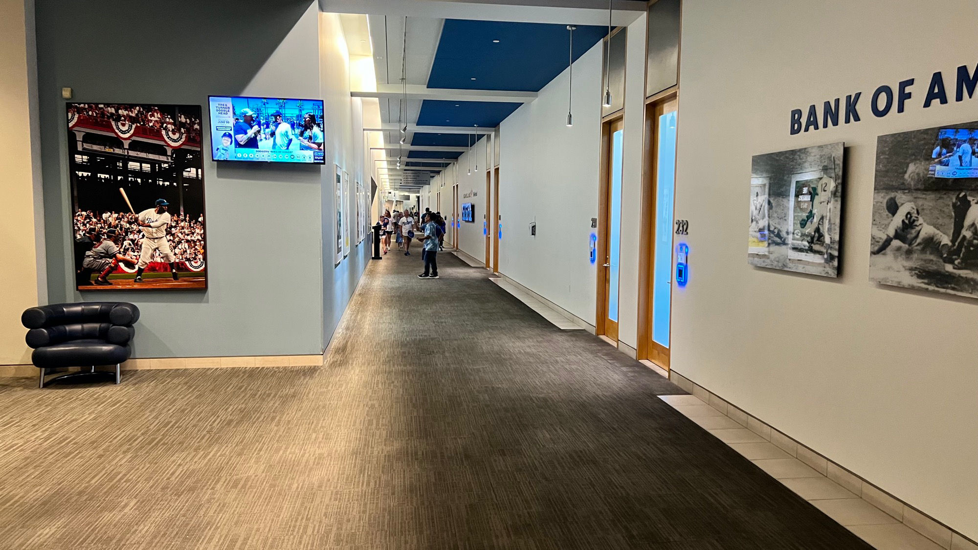 Dodger Stadium Hallway