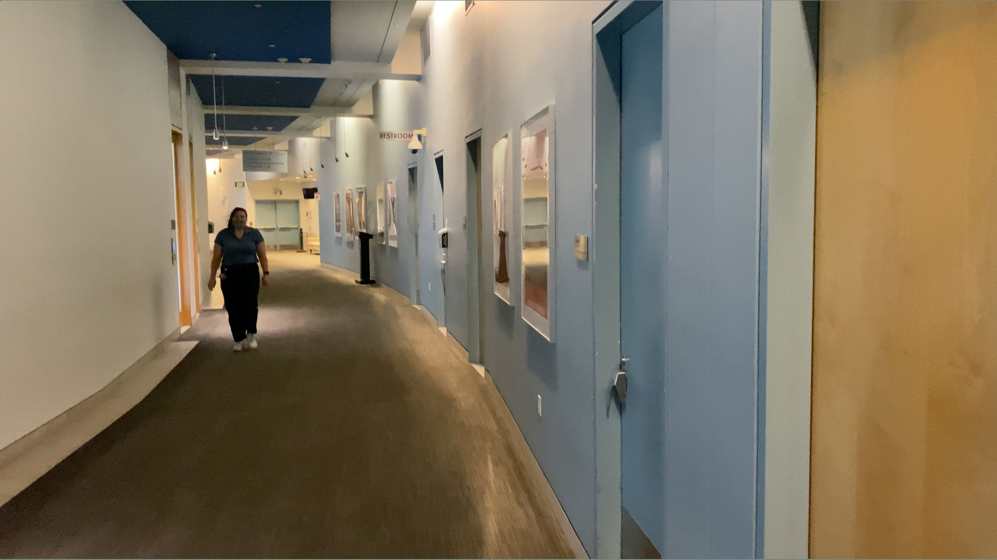 Dodger Stadium Hallway